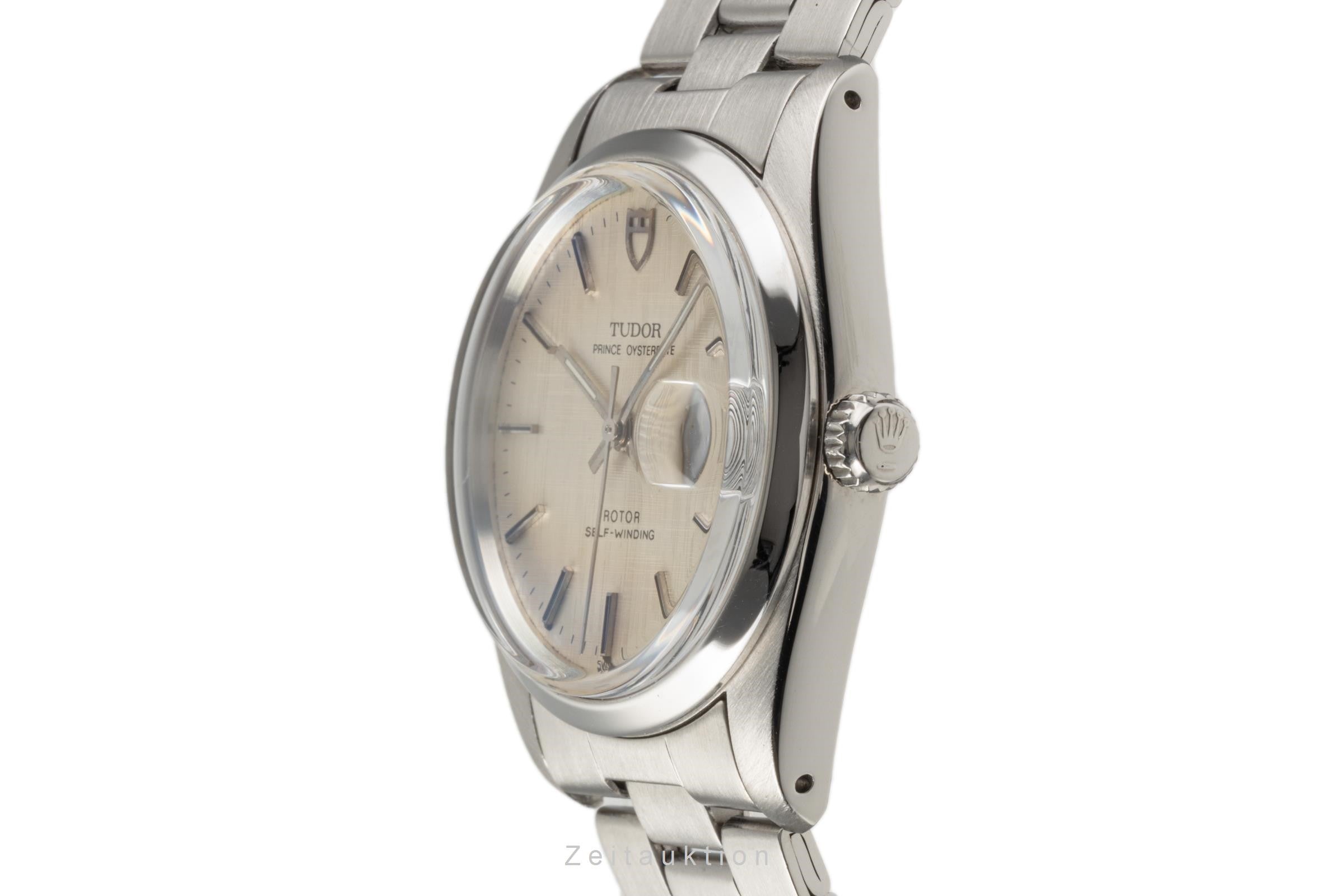 Tudor Prince Oysterdate Lines Dial Edelstahl Automatik Herrenuhr Ref. 74000  [2301582]