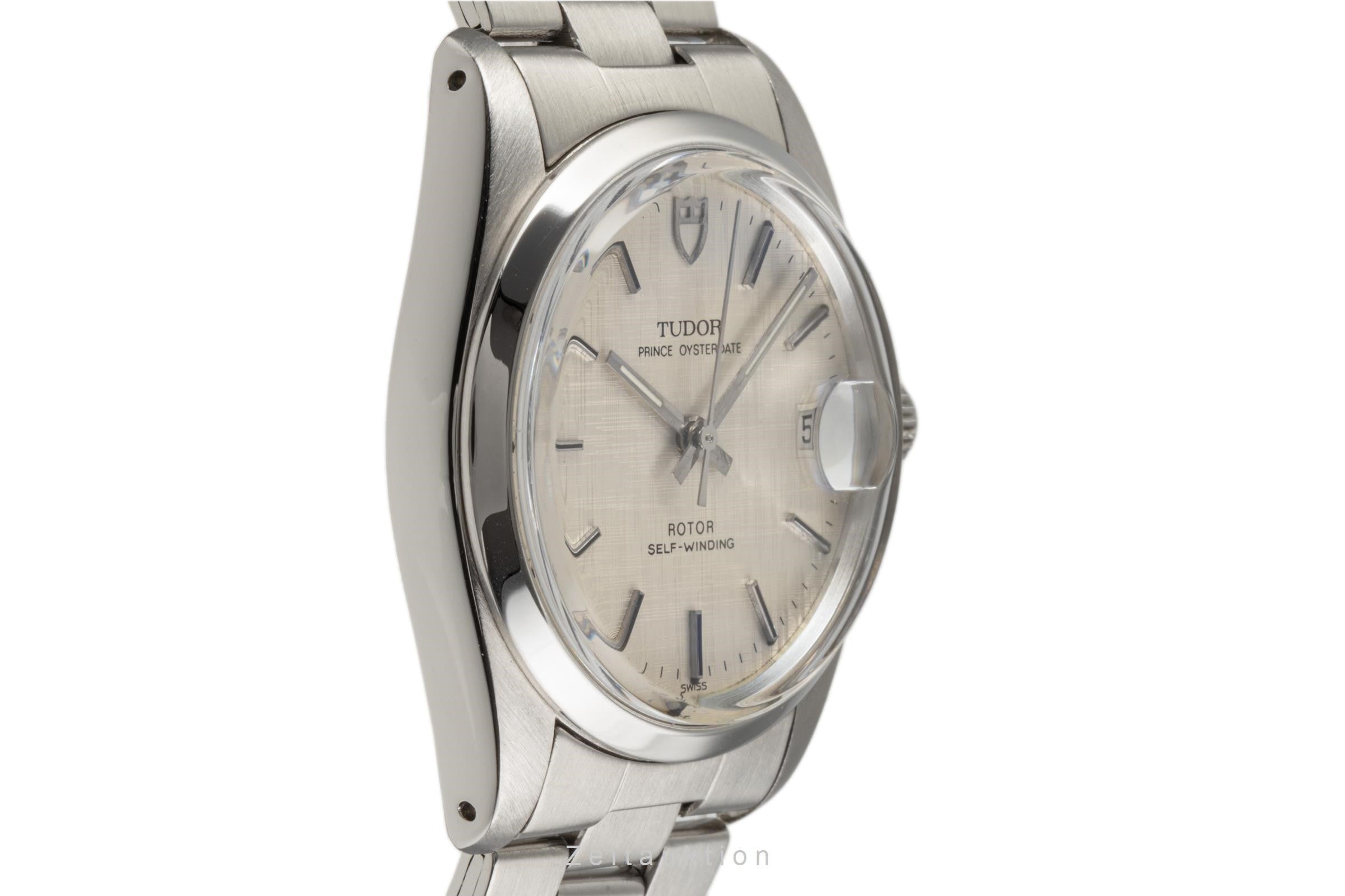 Tudor Prince Oysterdate Lines Dial Edelstahl Automatik Herrenuhr Ref. 74000  [2301582]