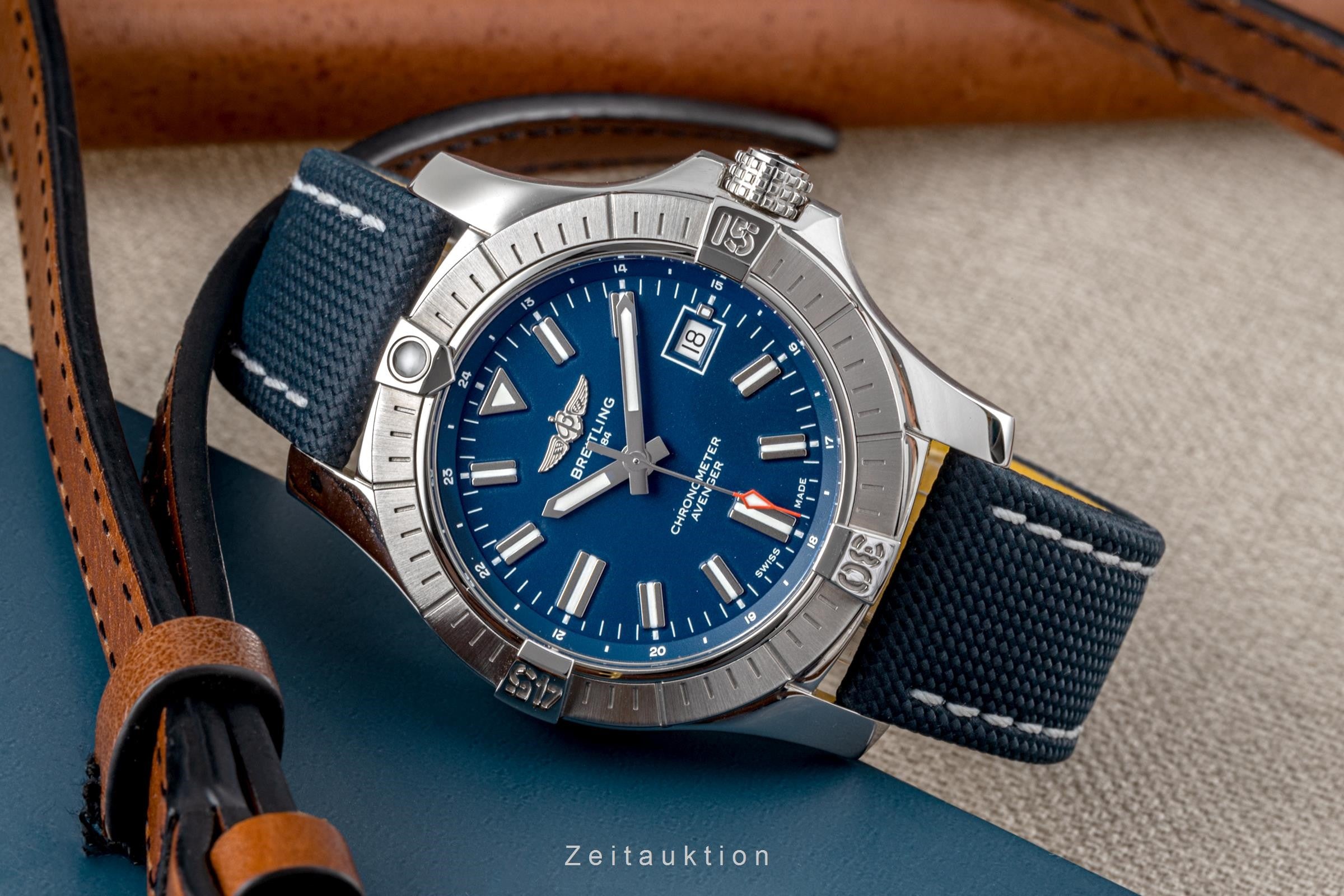 Breitling Avenger acero automático reloj para caballeros A17318101C1X1  [2301622]