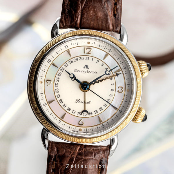 Maurice Lacroix Masterpiece steel / gold manual winding men's watch 63511  [2301634]