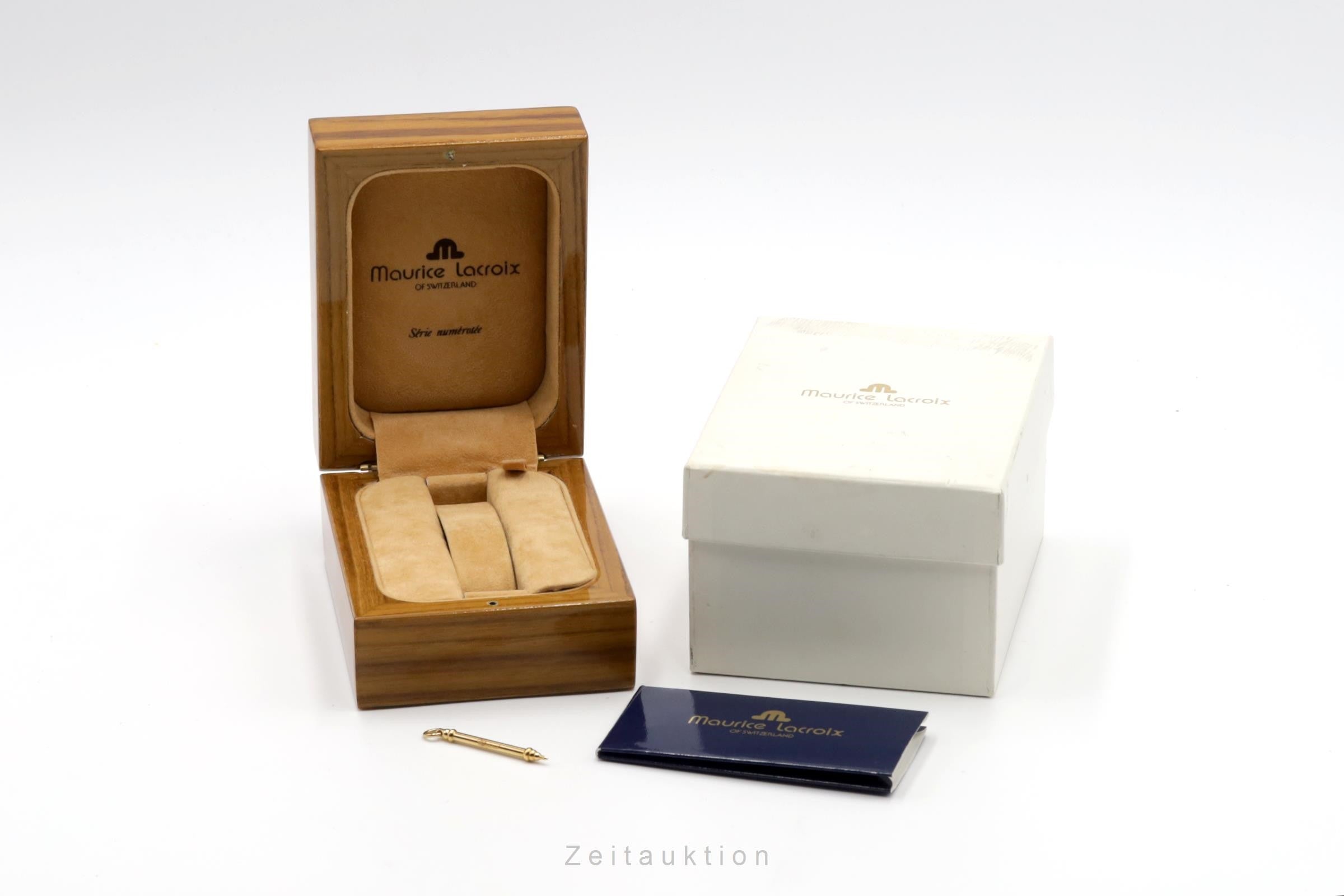 Maurice Lacroix Masterpiece steel / gold manual winding men's watch 63511  [2301634]