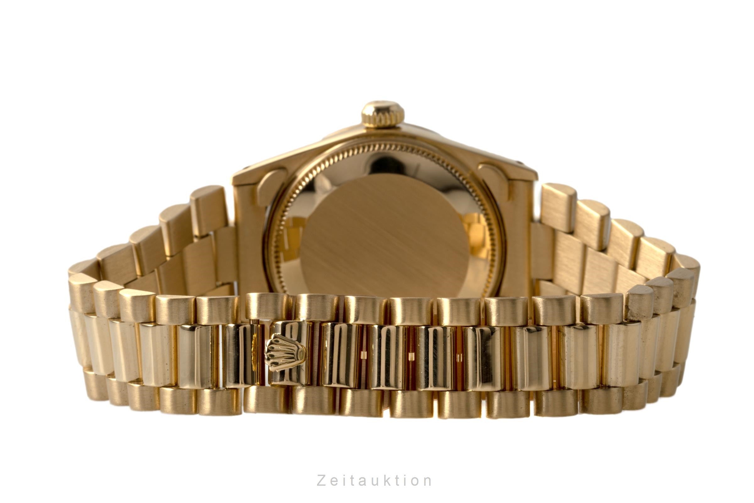 Rolex Datejust 18K (0,750) Gold Automatik Damenuhr Oyster Perpetual Ref. 6827 [2301635]