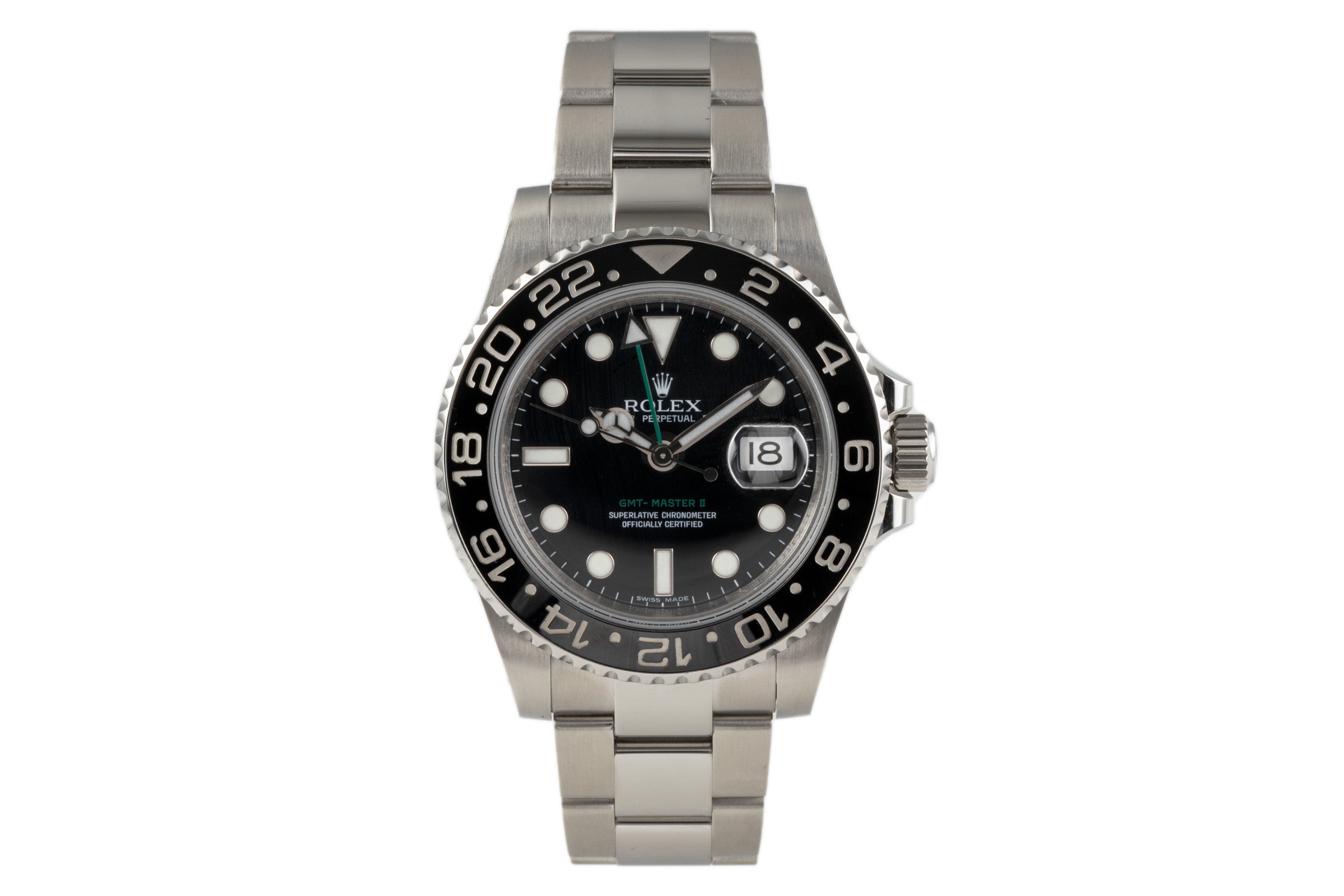 Rolex GMT-Master II Stahl Automatik Herrenuhr Ref.116710LN  [2301666]