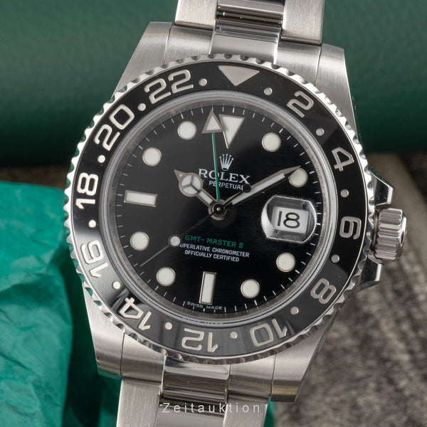 Rolex GMT-Master II Stahl Automatik Herrenuhr Ref.116710LN  [2301666]