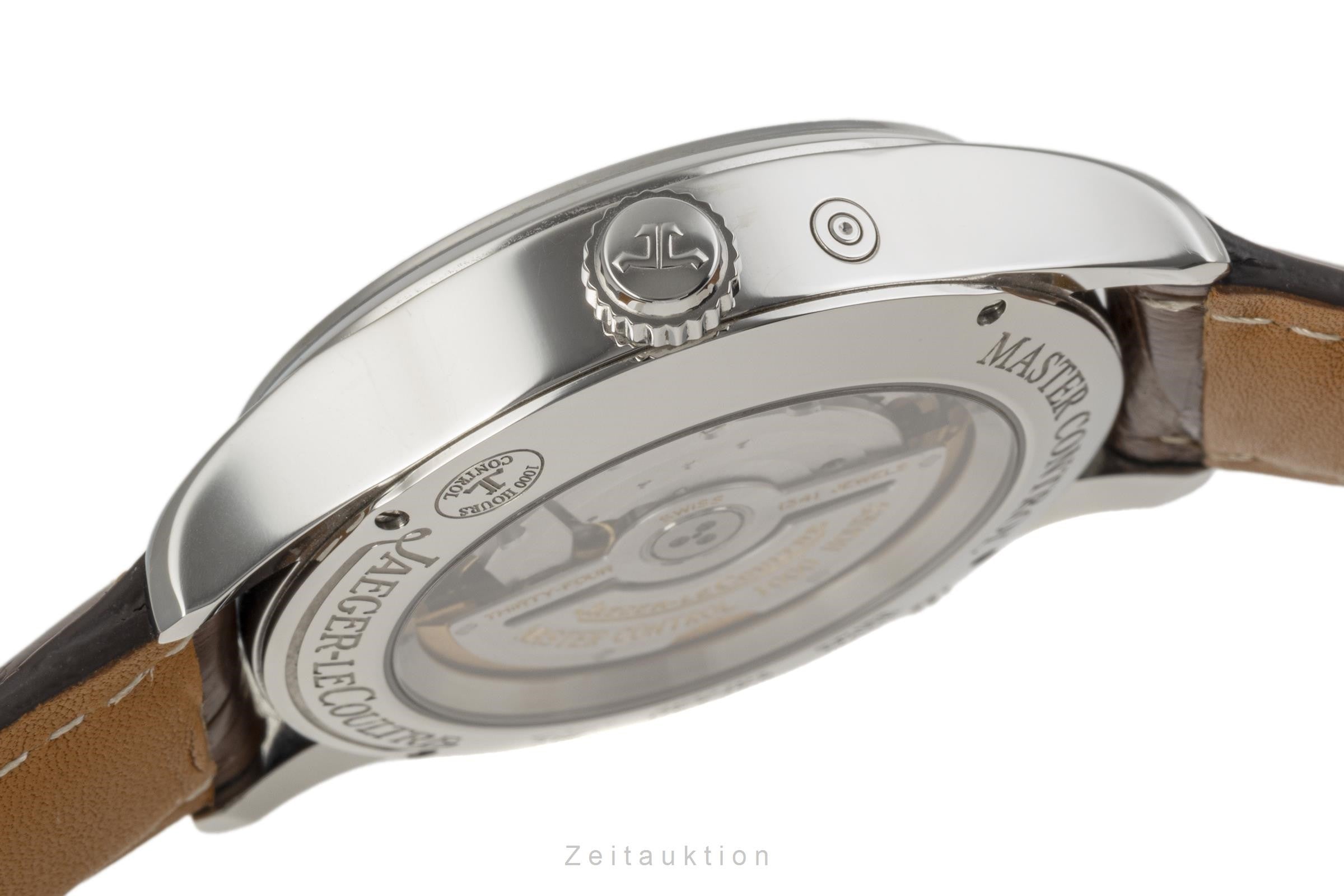 Jaeger LeCoultre Master Geographic steel automatic men's watch Q1428421, 176.8.29.S  [2301691]