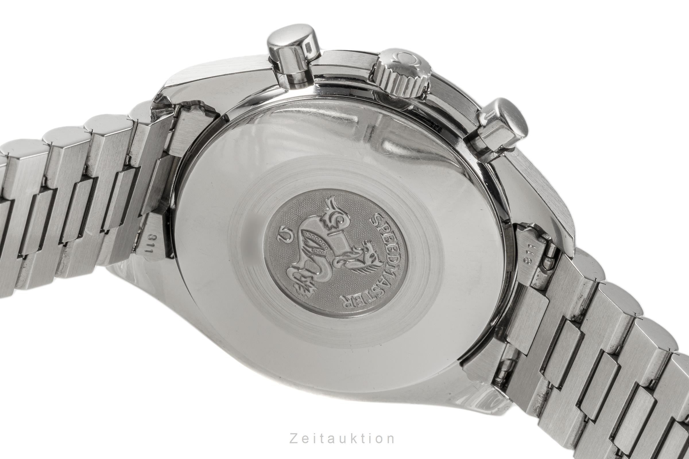 Omega Speedmaster chronograph steel automatic Kal. 1143 Ref