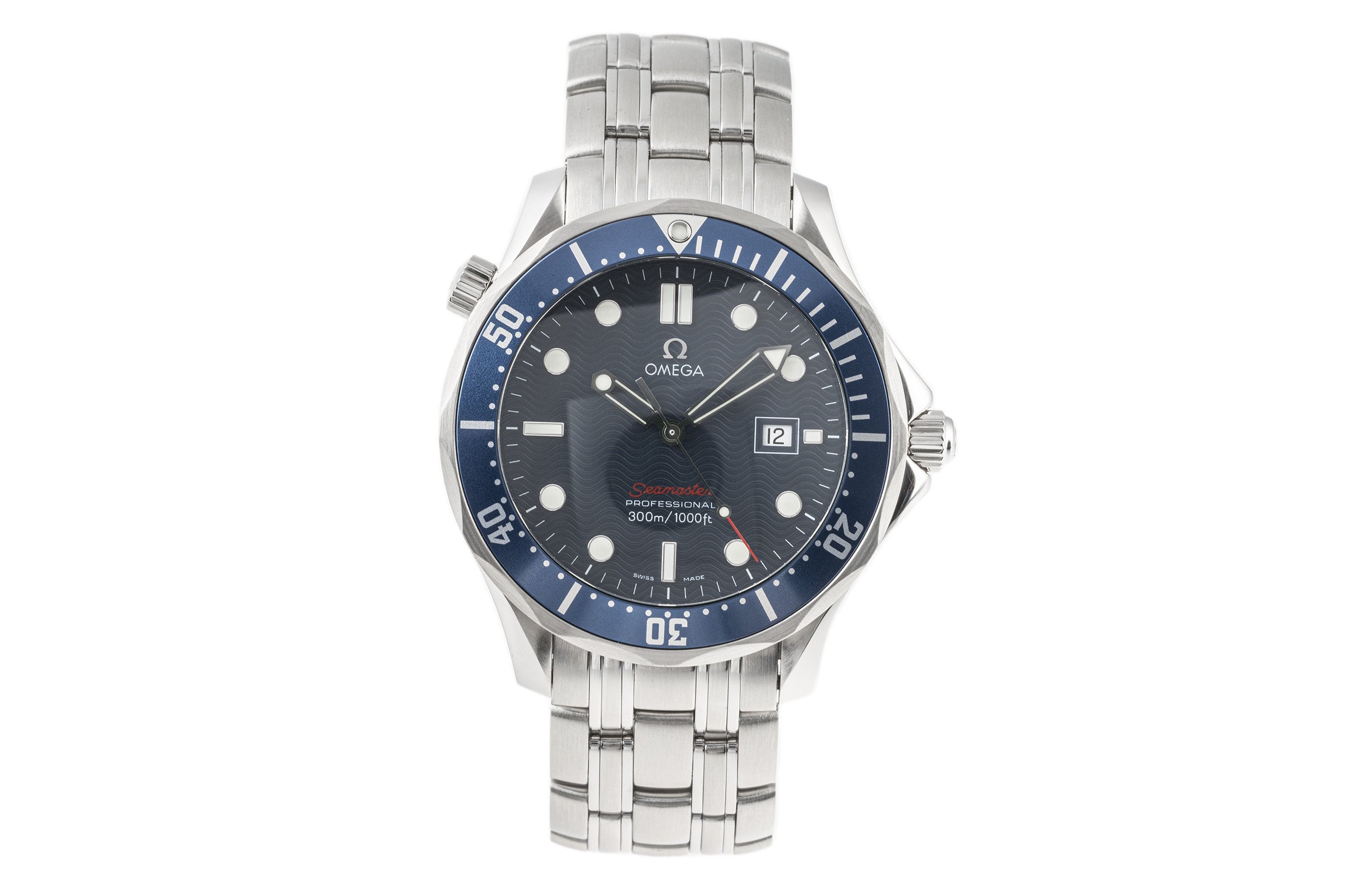 Omega Seamaster "Red" Professional Diver 300M Stahl Herrenuhr Ref. 2221.80.00 [2301739]