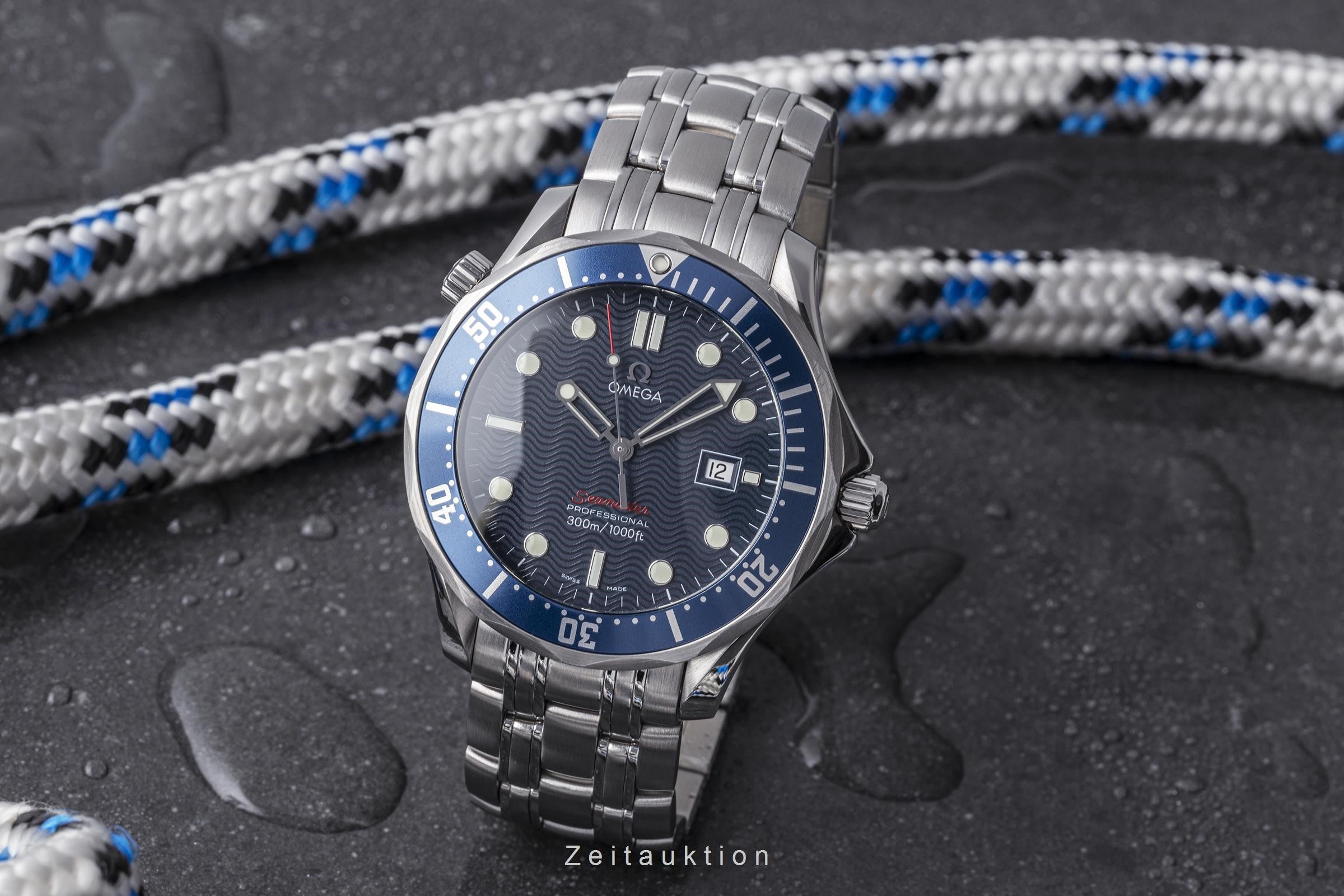 Omega Seamaster "Red" Professional Diver 300M Stahl Herrenuhr Ref. 2221.80.00 [2301739]