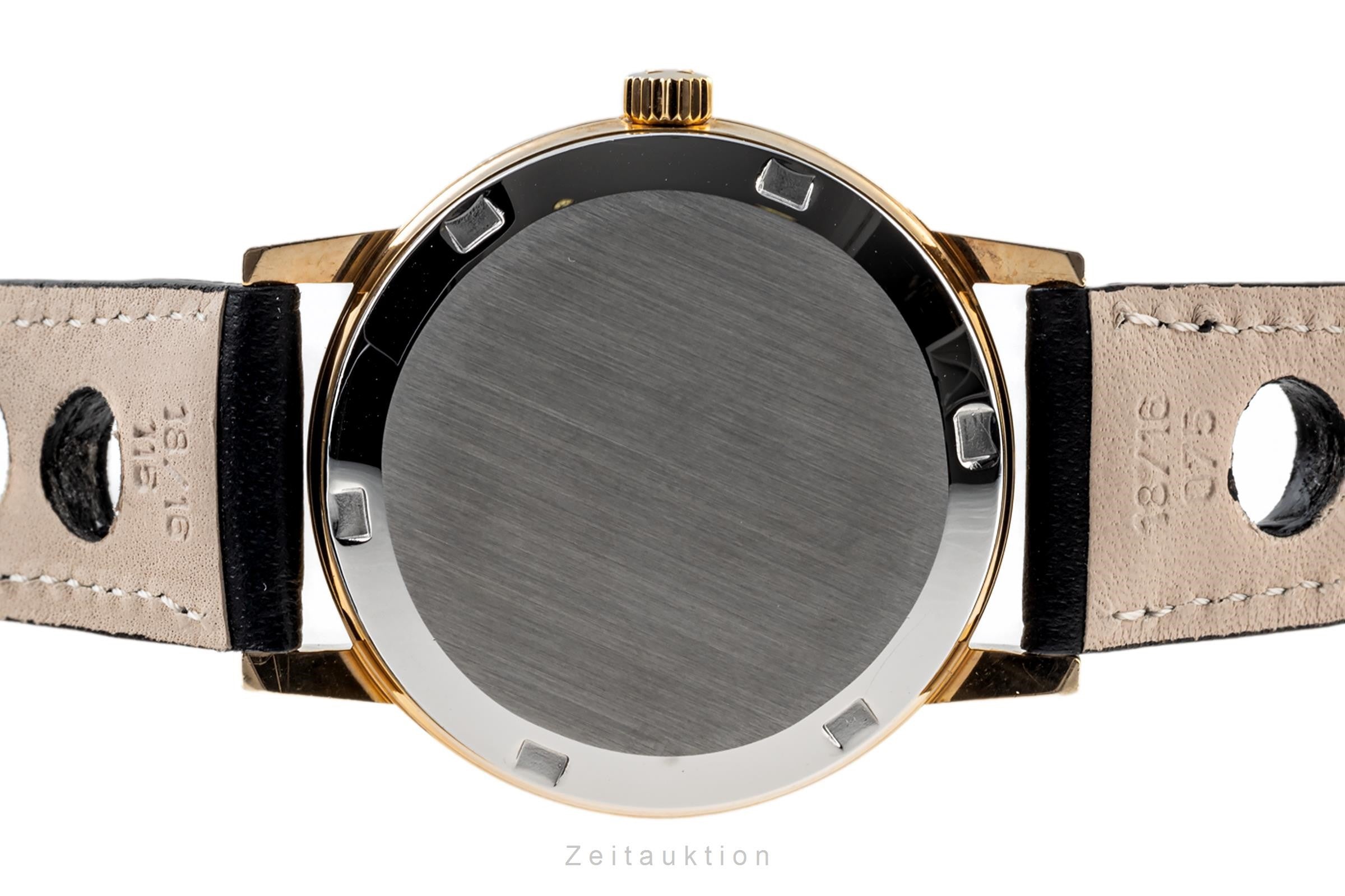 Omega Geneve gilt-brass automatic men's watch 166.0163  [2301773]