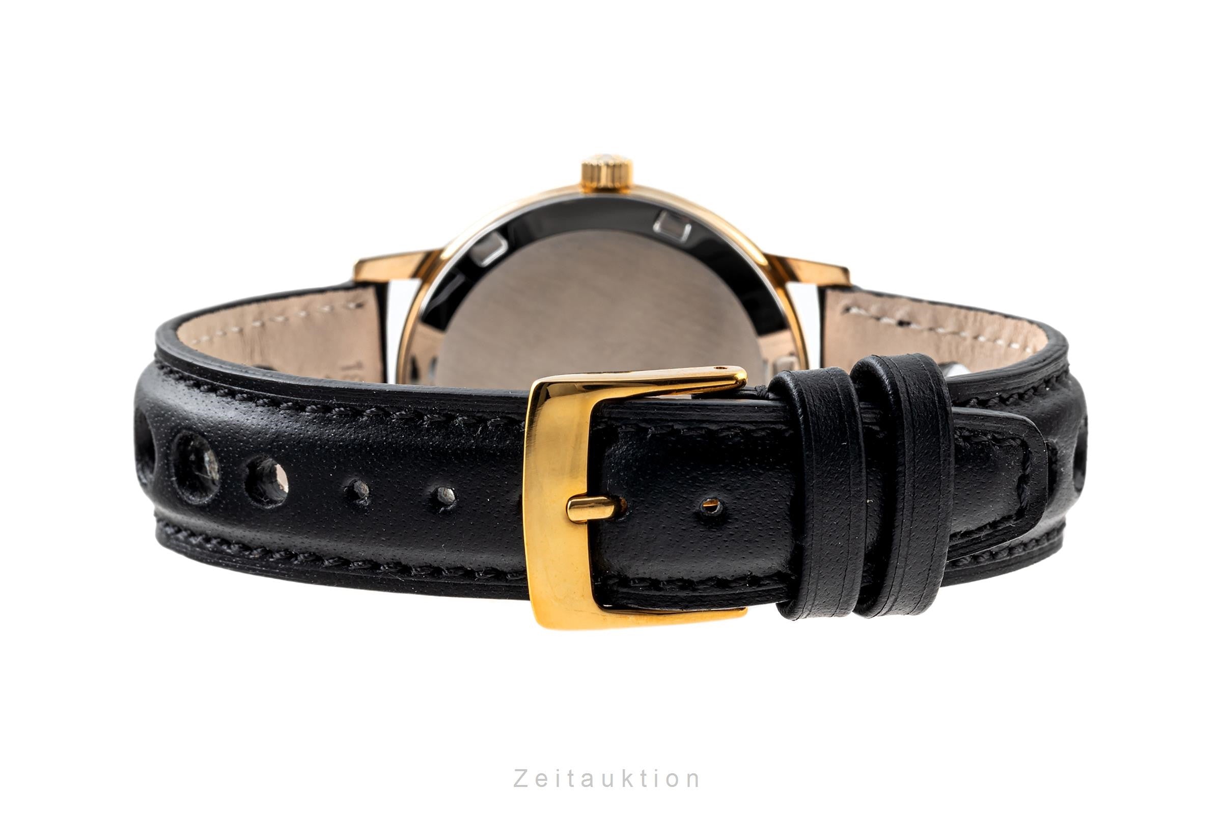 Omega Geneve gilt-brass automatic men's watch 166.0163  [2301773]