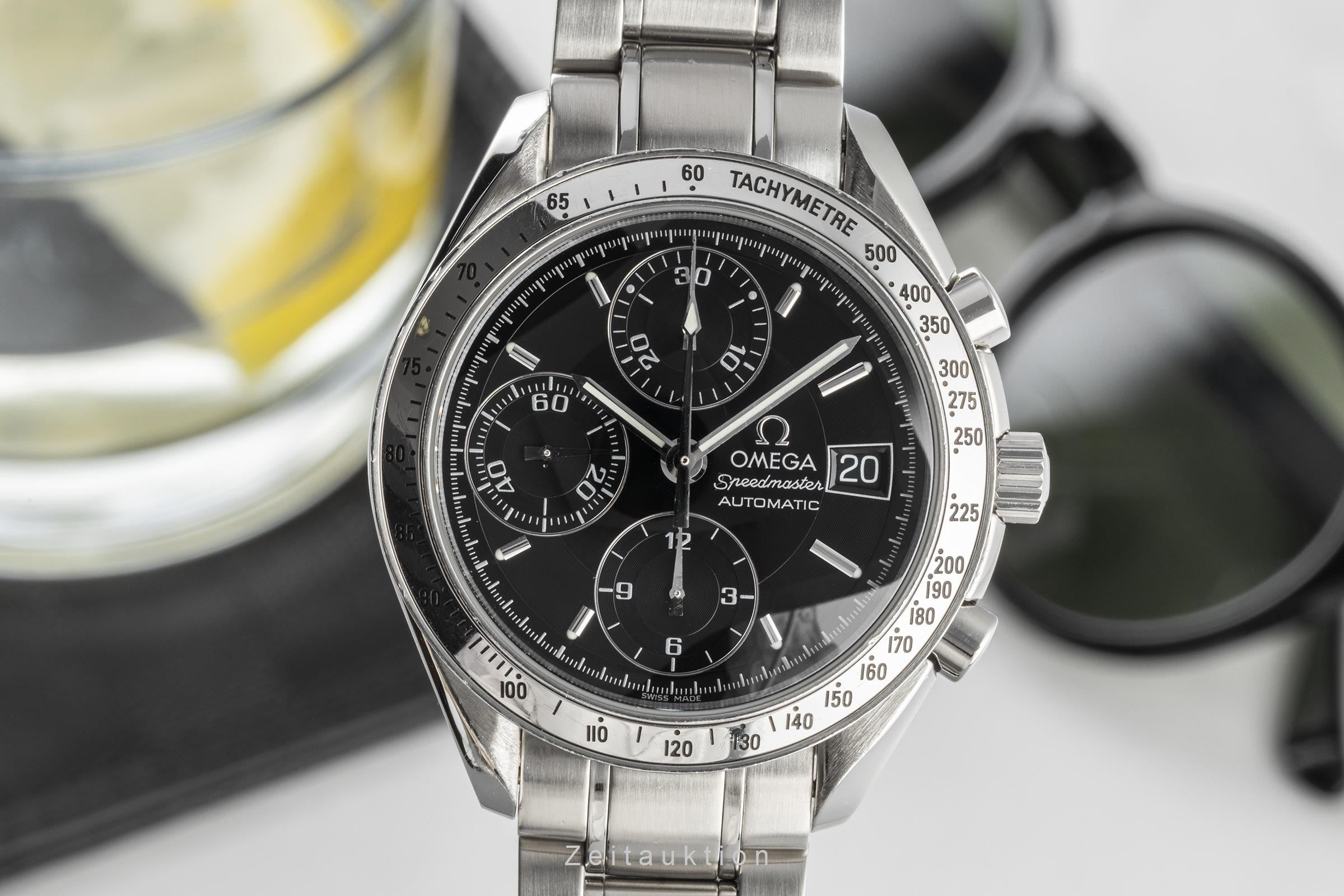 Omega Speedmaster chronograph steel automatic men's watch 3513.50.00, 175.0083 LP: 5900EUR  [2301775]