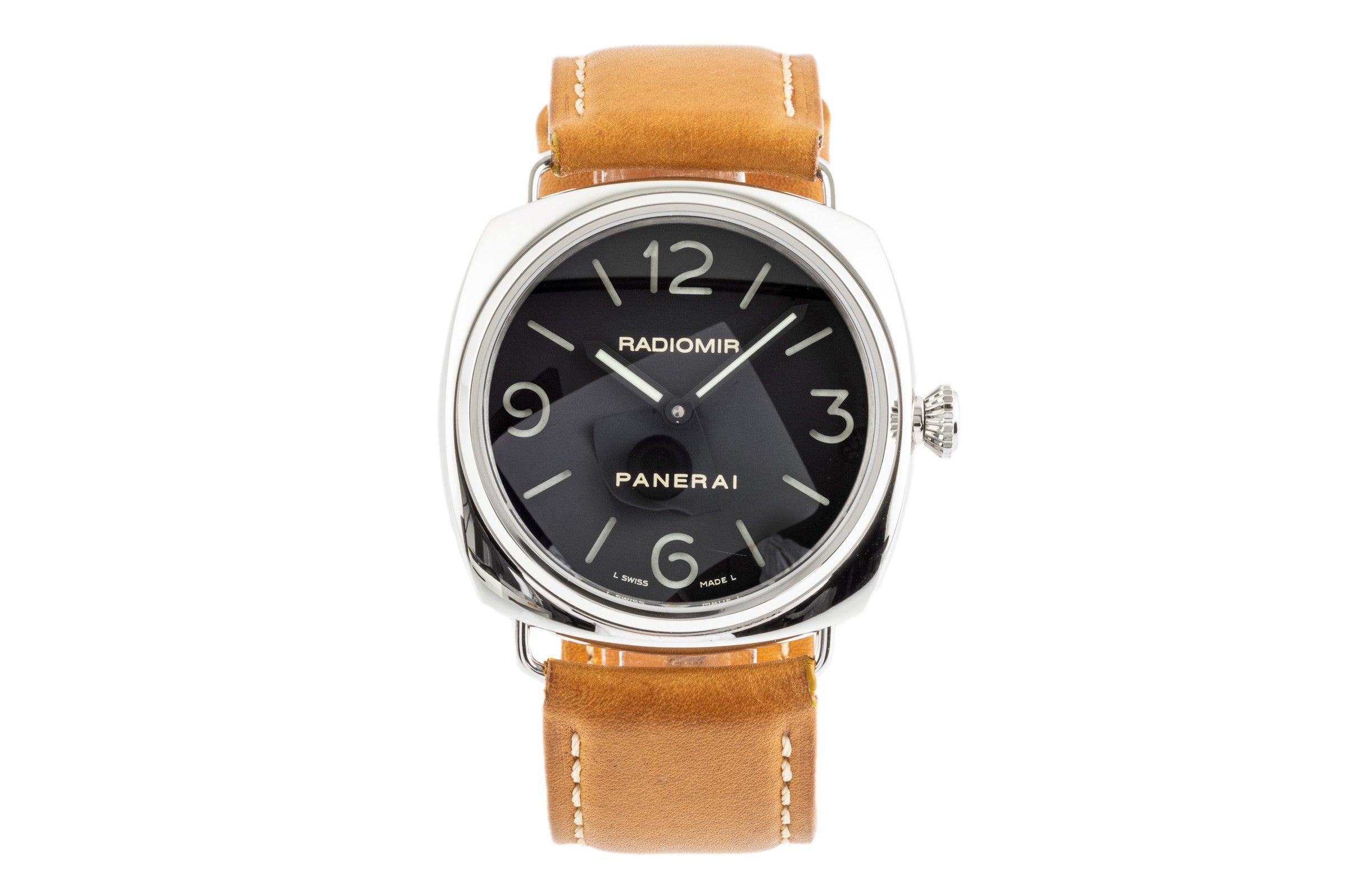 Panerai Radiomir acier à remontage manuel montre pour hommes PAM00210 LP: 0EUR  [2301815]