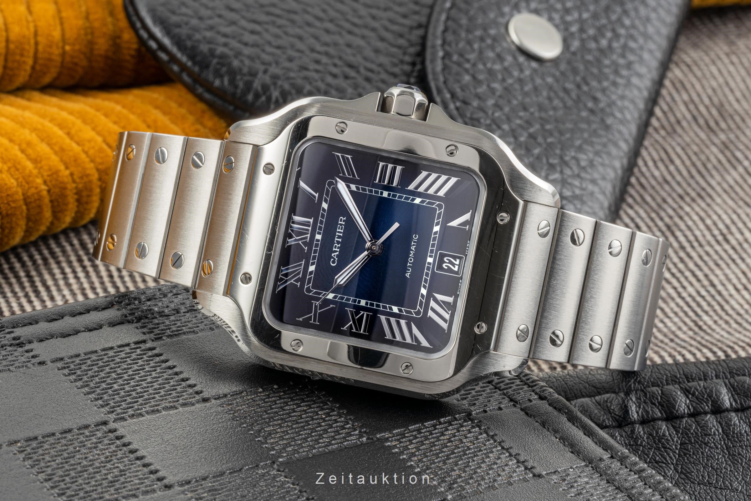 Cartier Santos acier automatique montre pour hommes WSSA0030 LP: 8300EUR  [2301856]