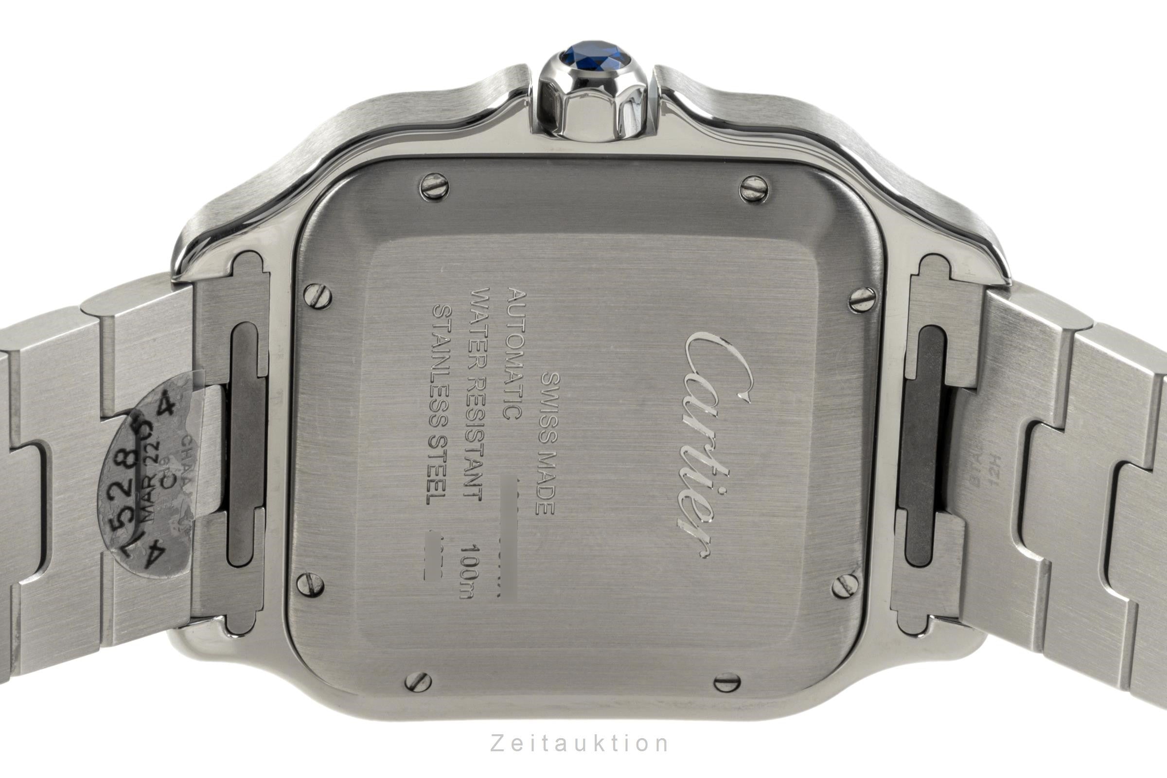 Cartier Santos acier automatique montre pour hommes WSSA0030 LP: 8300EUR  [2301856]