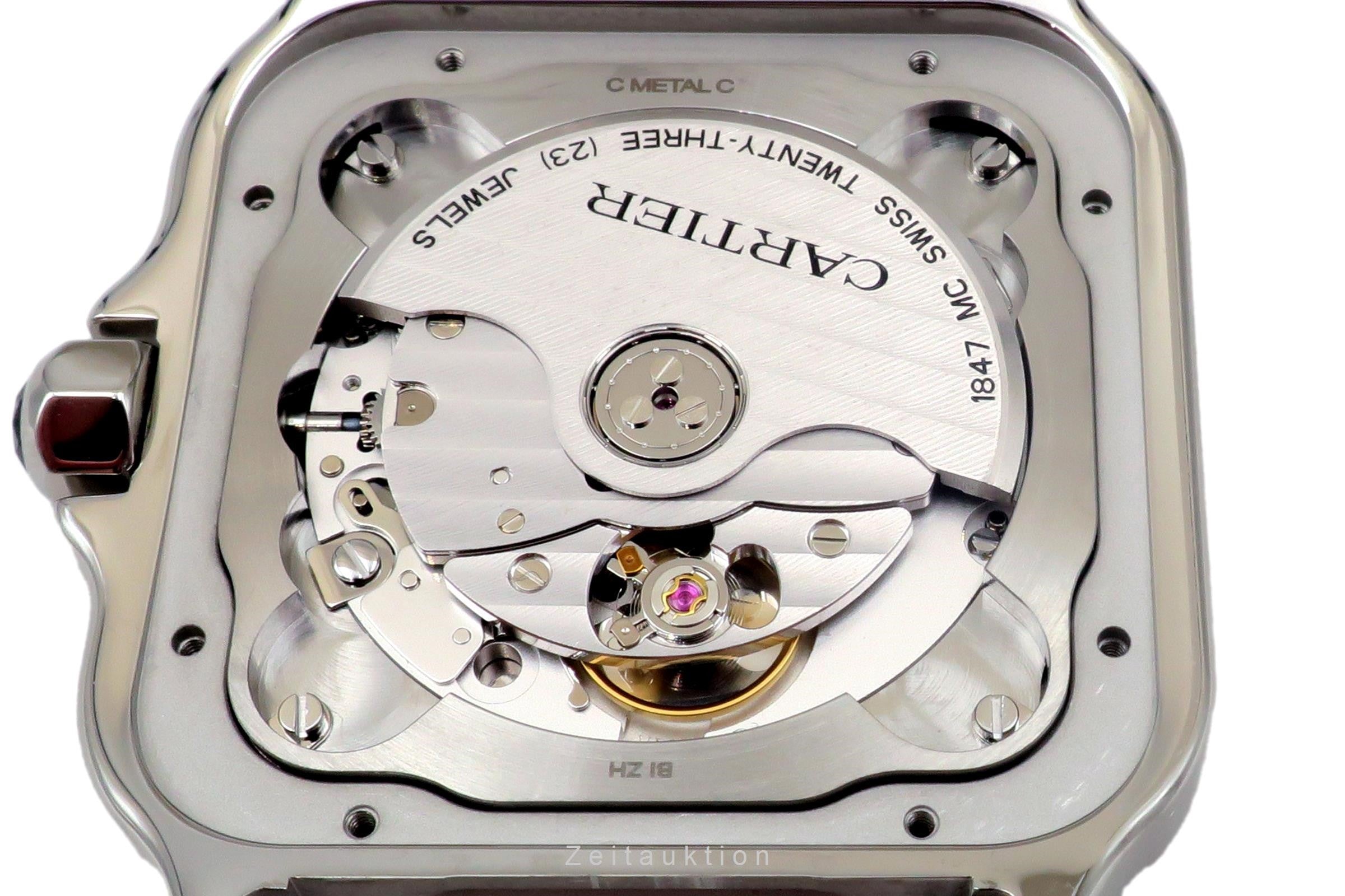 Cartier Santos acier automatique montre pour hommes WSSA0030 LP: 8300EUR  [2301856]