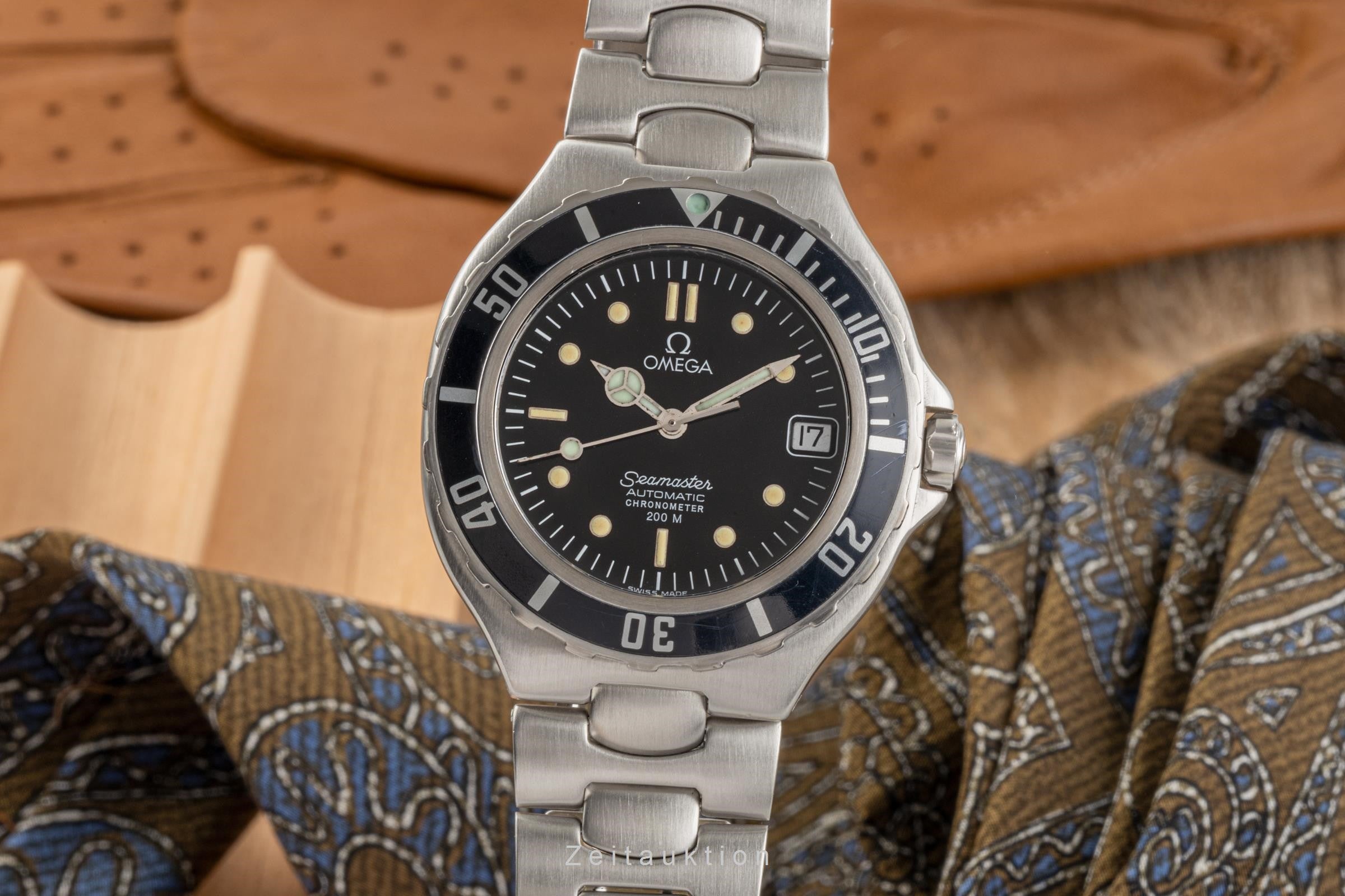 Omega Seamaster steel automatic men's watch 368.1042 LP: 0EUR  [2301866]