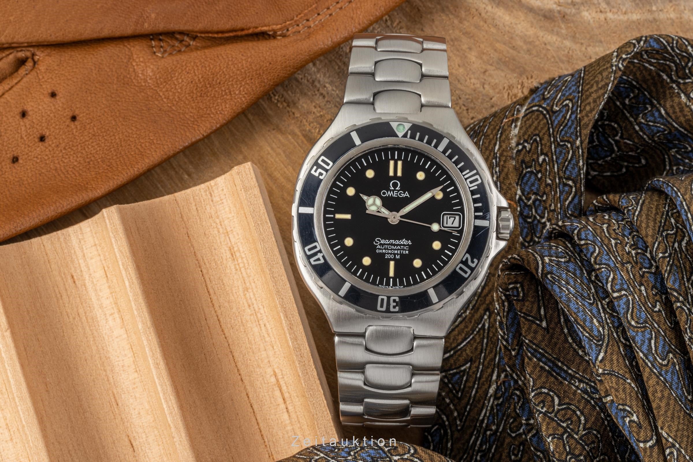 Omega Seamaster acero automático reloj para caballeros 368.1042 LP: 0EUR  [2301866]