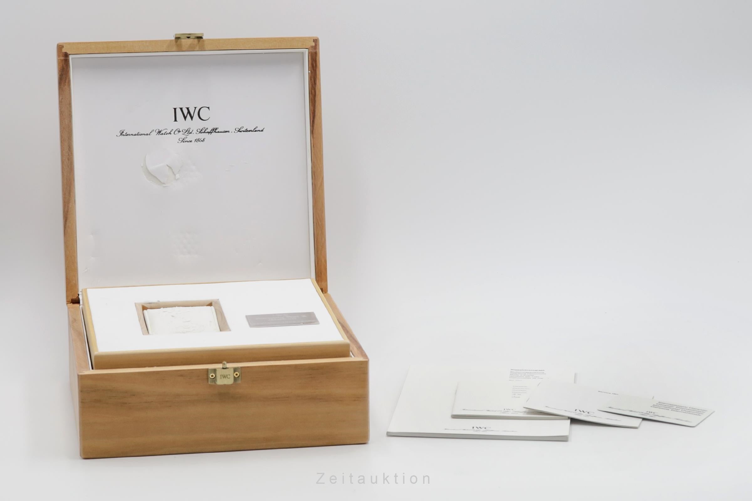 IWC Fliegeruhr Chronograph Stahl Automatik Herrenuhr Ref. 3713 VP: 8300,- € [2301989]
