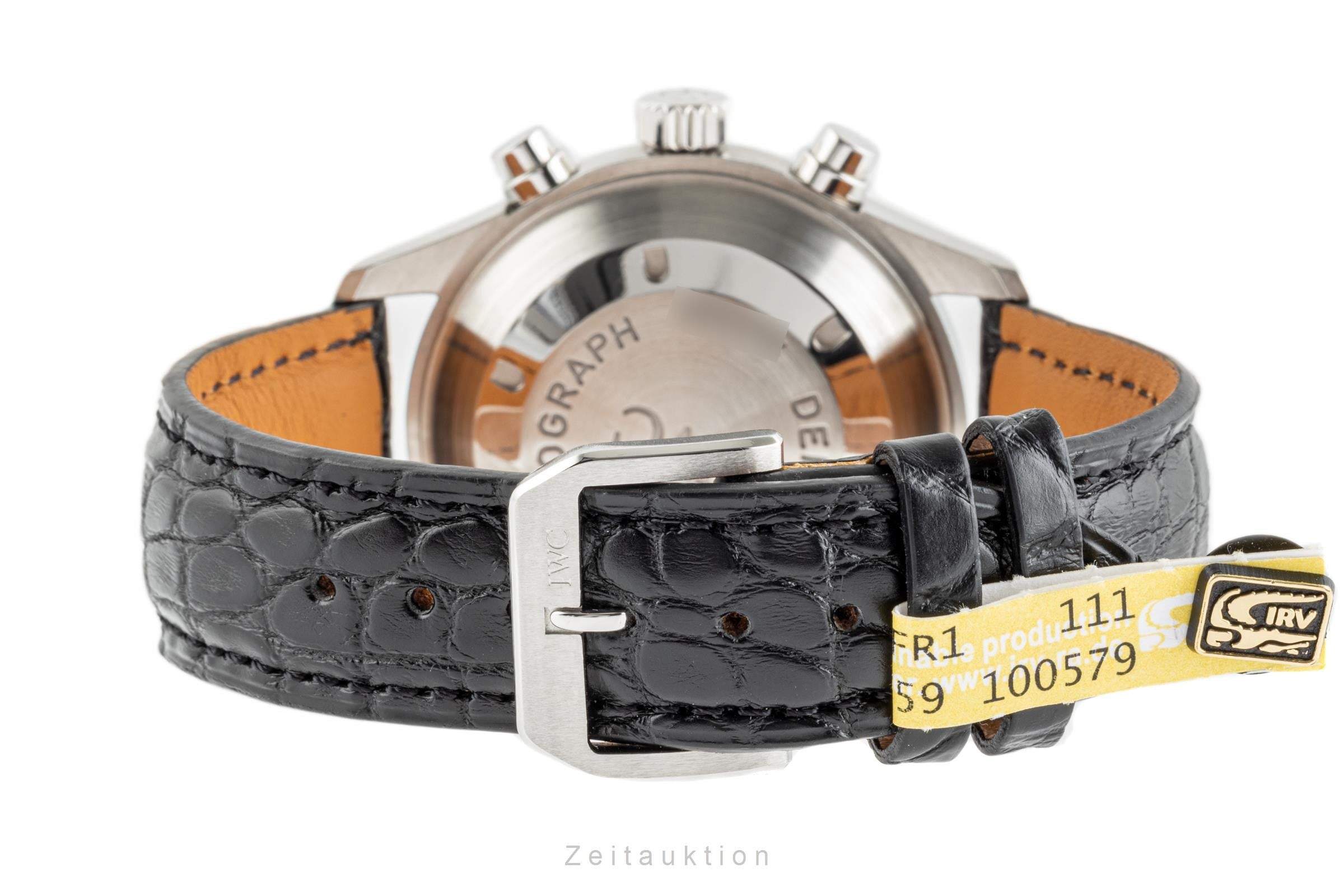 IWC Fliegeruhr Chronograph Stahl Automatik Herrenuhr Ref. 3713 VP: 8300,- € [2301989]