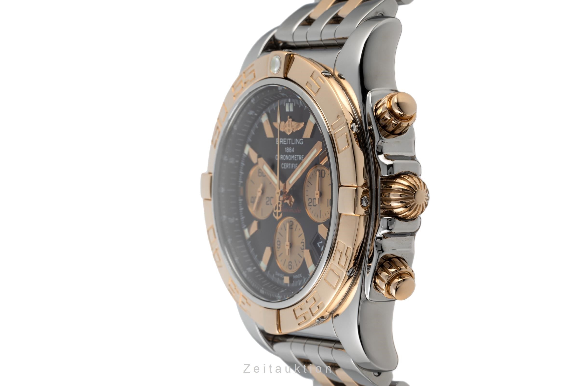 Breitling Chronomat 44 chronograph steel / gold automatic men's watch CB0110 LP: 12950EUR  [2301990]