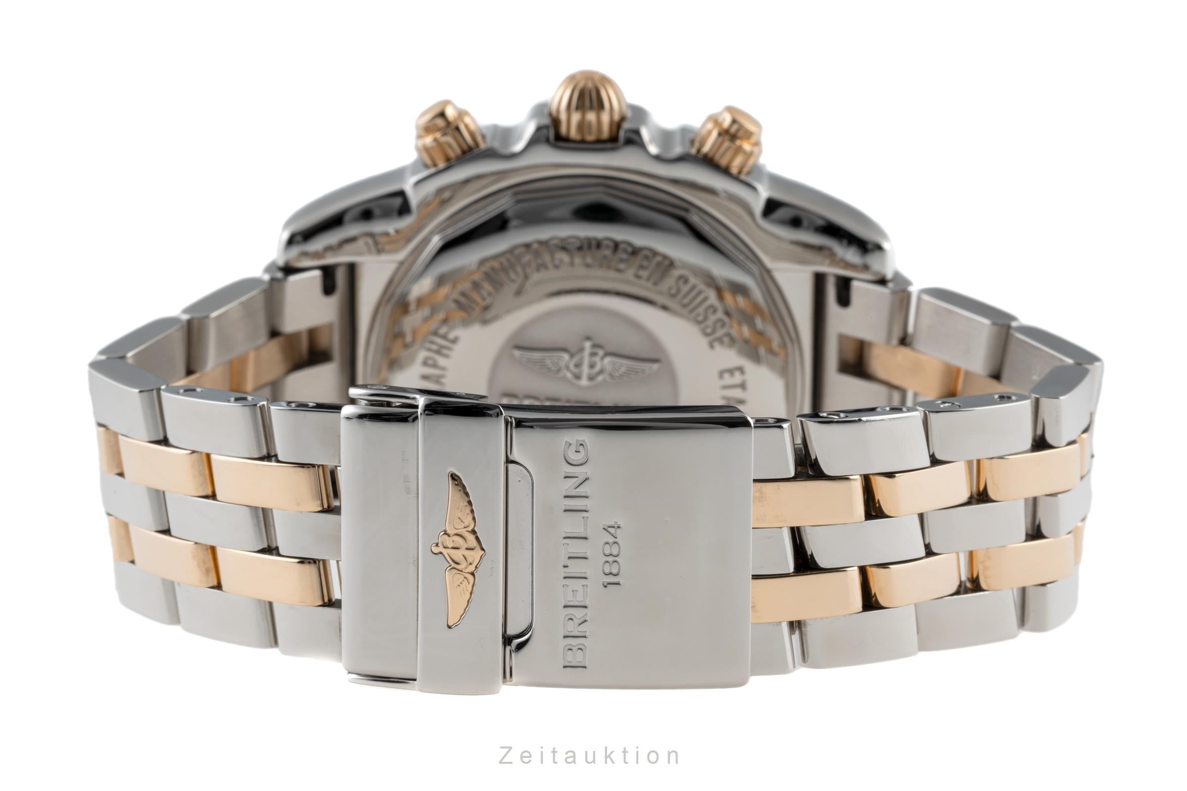 Breitling Chronomat 44 chronograph steel / gold automatic men's watch CB0110 LP: 12950EUR  [2301990]