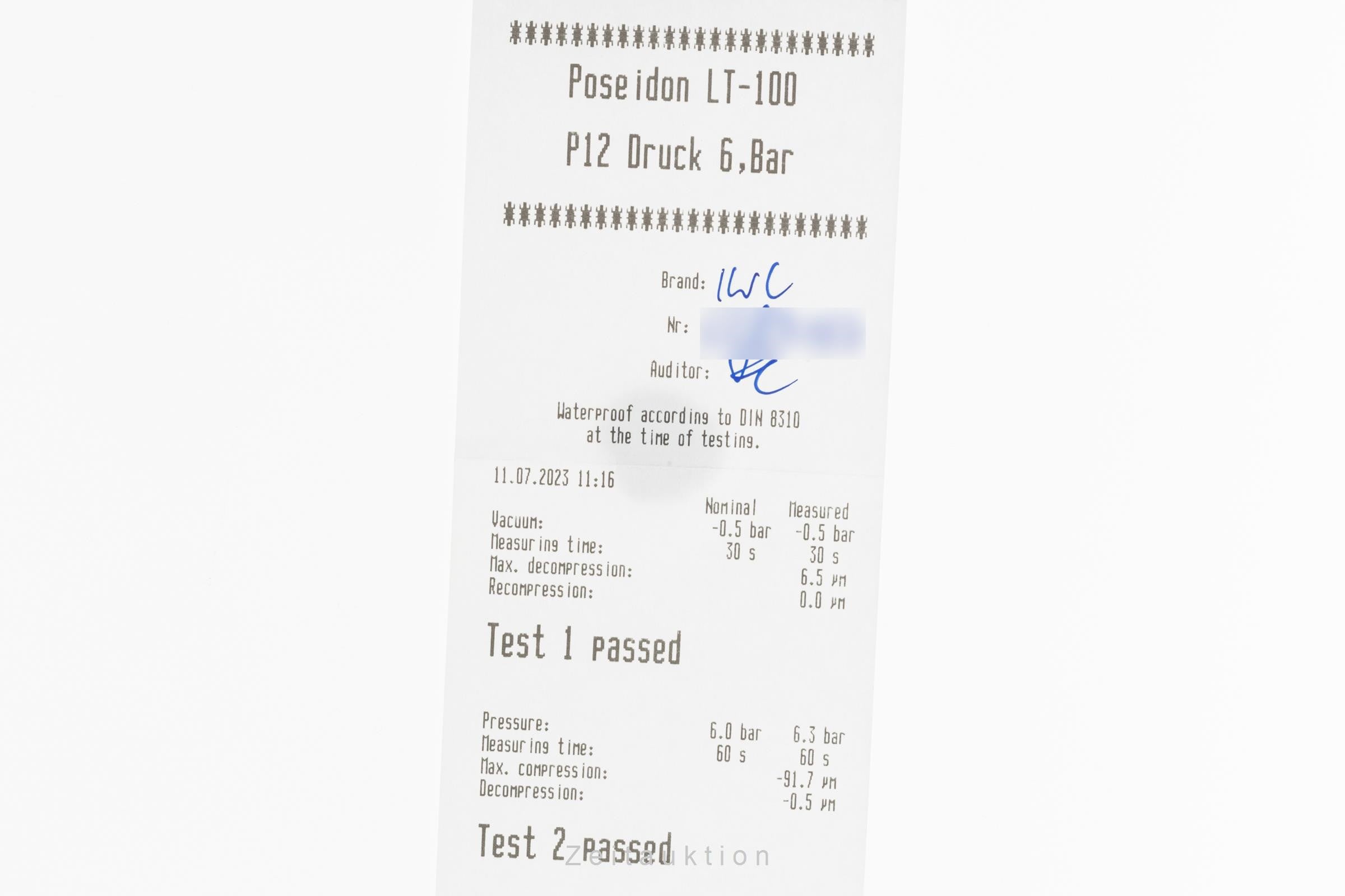 IWC Mark XVII steel automatic men's watch IW326501 LP: 5700EUR  [2302016]