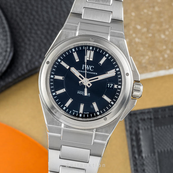IWC Ingenieur steel automatic men's watch 3239 LP: 12900EUR  [2302020]
