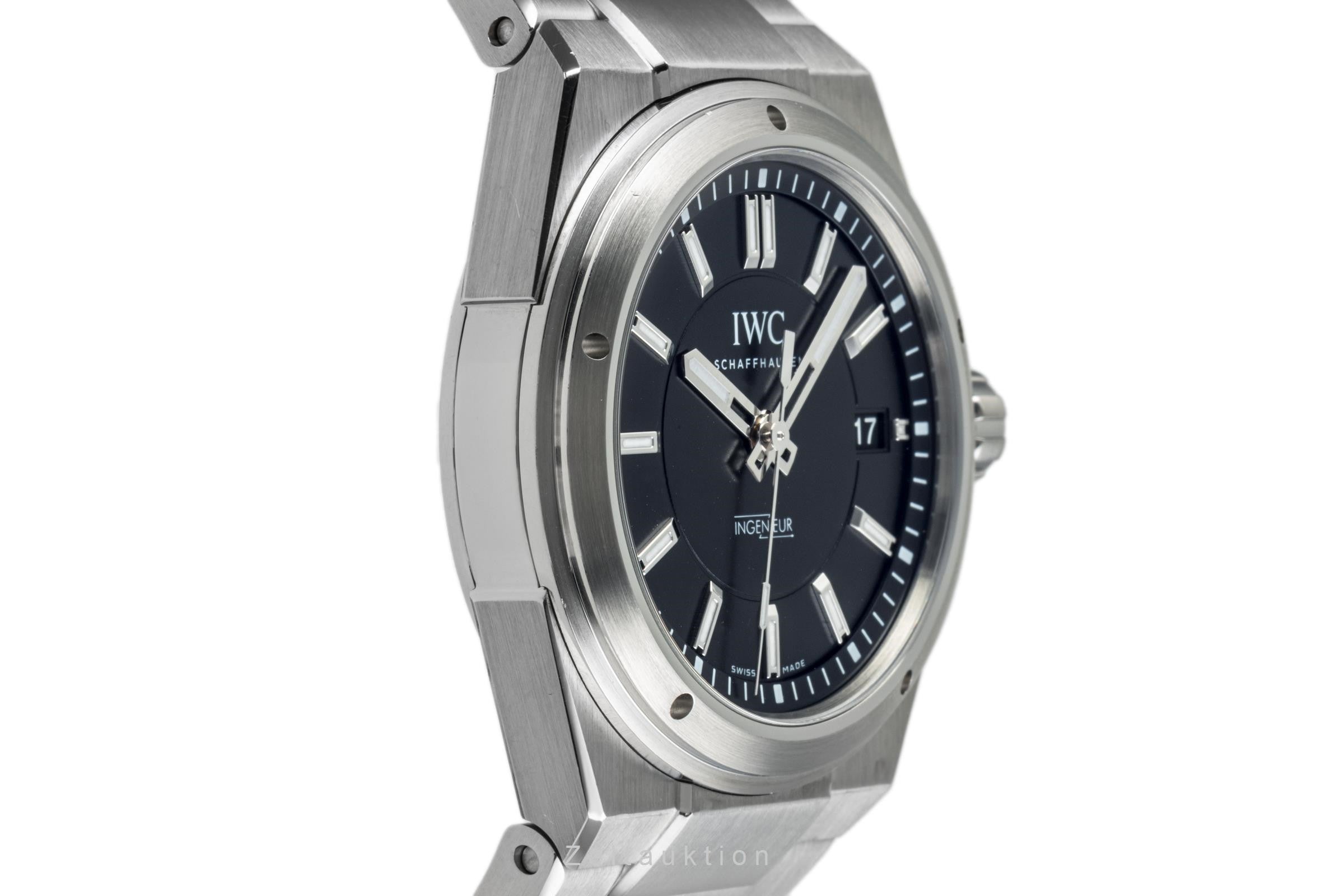 IWC Ingenieur steel automatic men's watch 3239 LP: 12900EUR  [2302020]