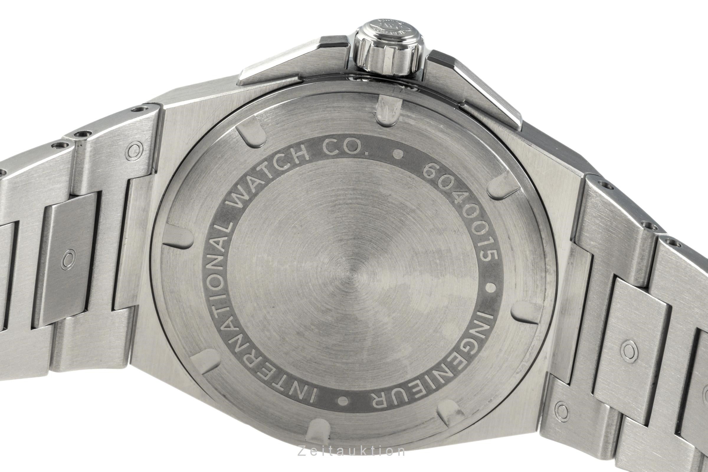 IWC Ingenieur steel automatic men's watch 3239 LP: 12900EUR  [2302020]