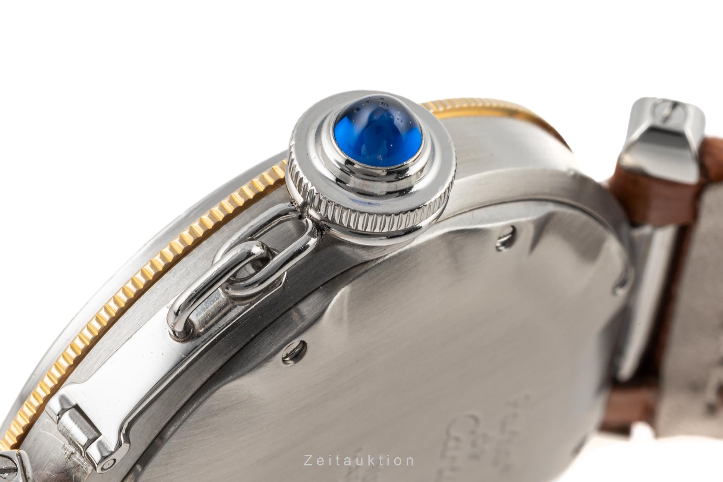 Cartier Pasha acciaio / oro automatismo orologio da uomo W3101255  1033  [2302035]