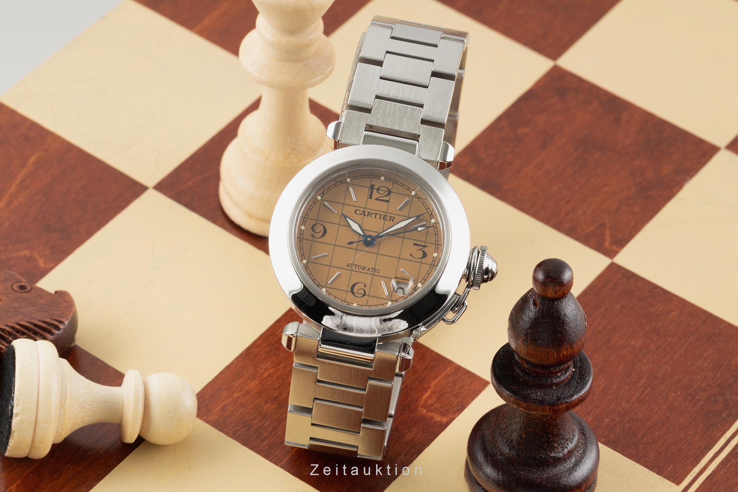 Cartier Pasha acero automático reloj para caballeros 2324 LP: 6800EUR  [2302037]