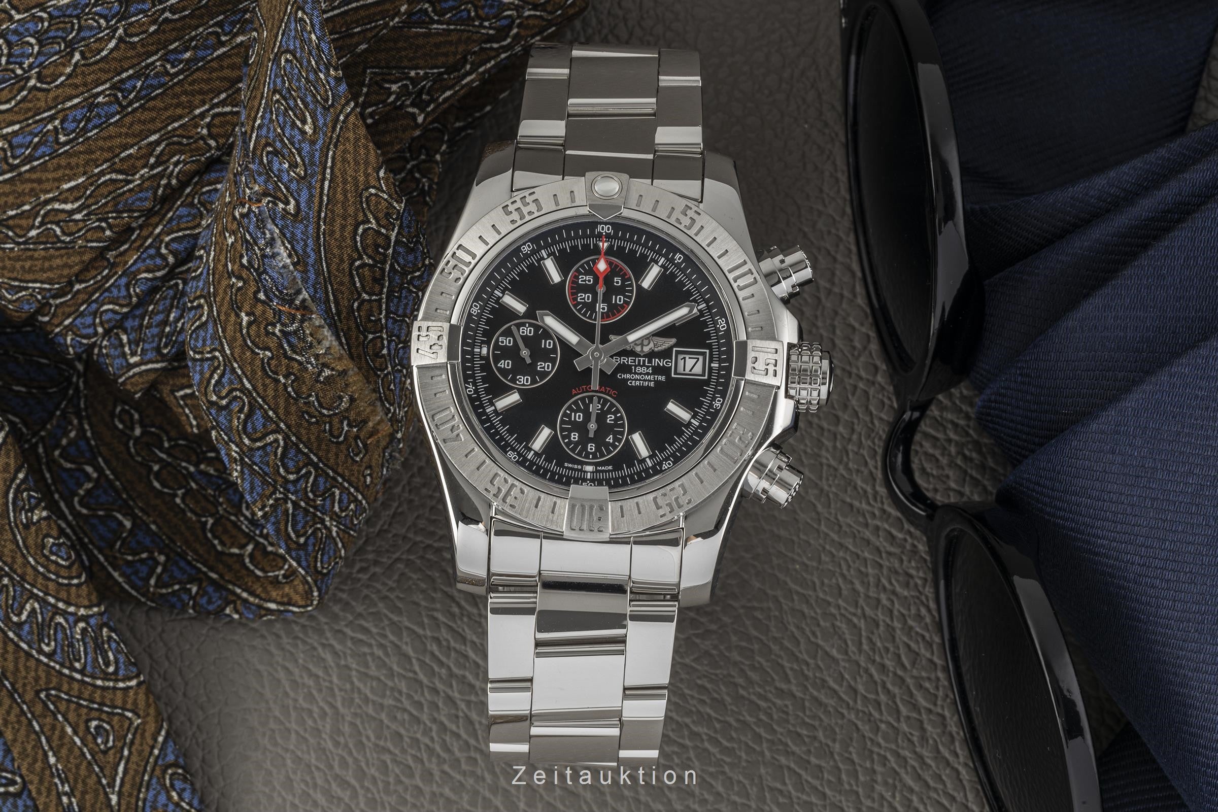 Breitling Avenger II chronograph steel automatic A13381 2302070