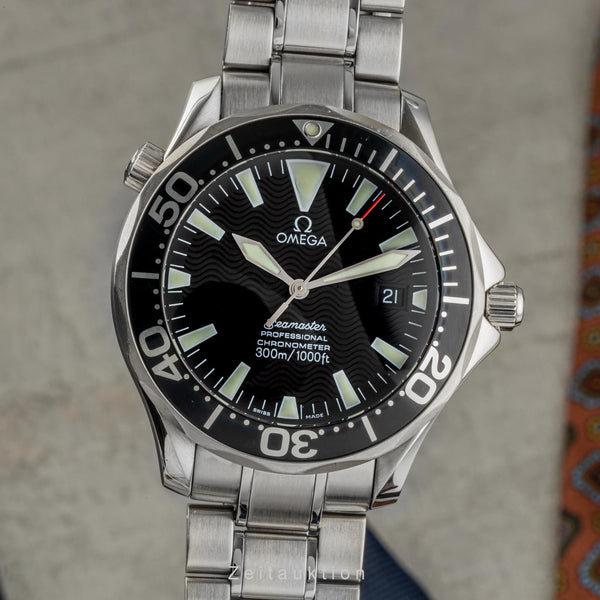 Omega Seamaster acier automatique montre pour hommes 168.1640, 2254.50.00  [2302100]