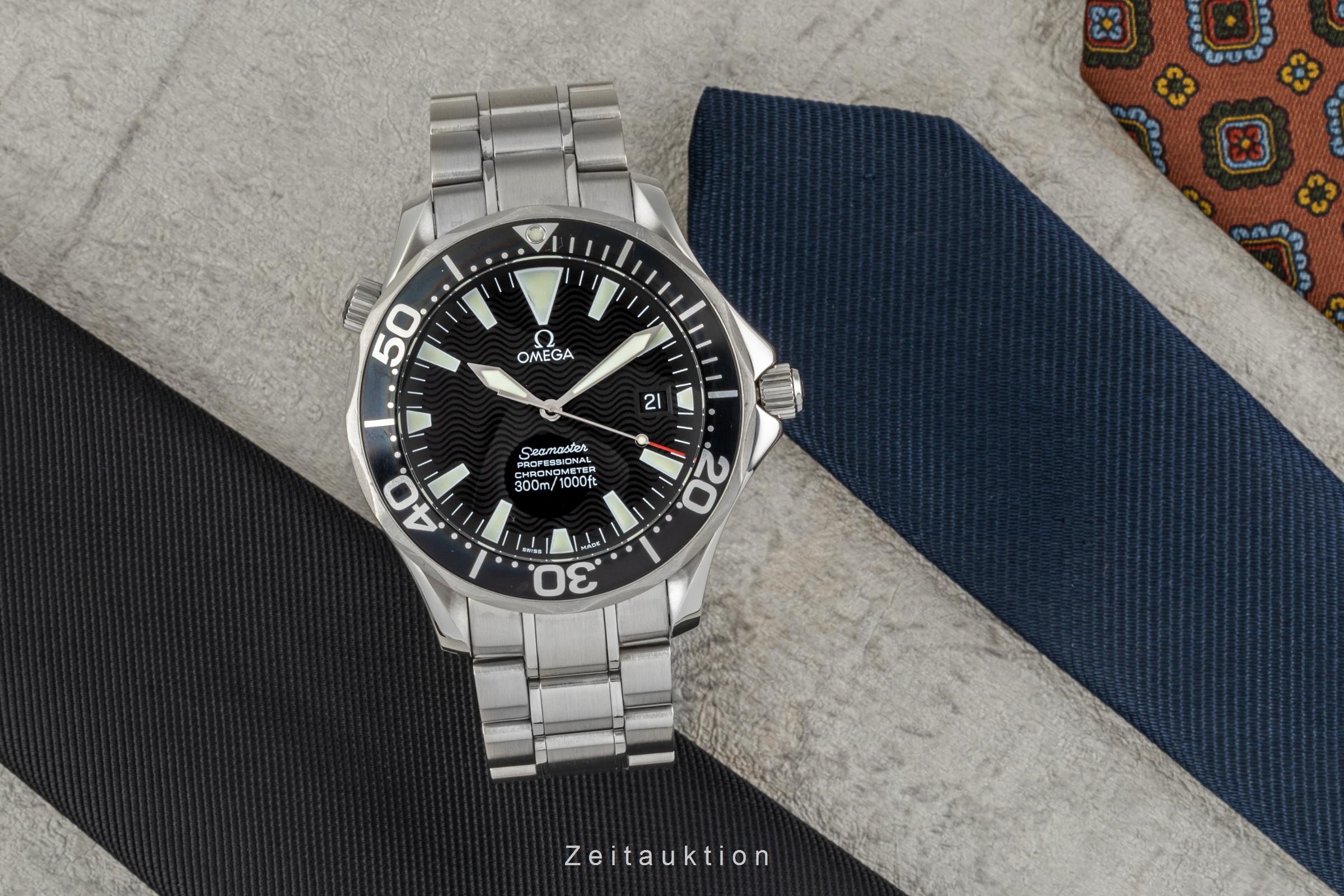 Omega Seamaster acier automatique montre pour hommes 168.1640, 2254.50.00  [2302100]