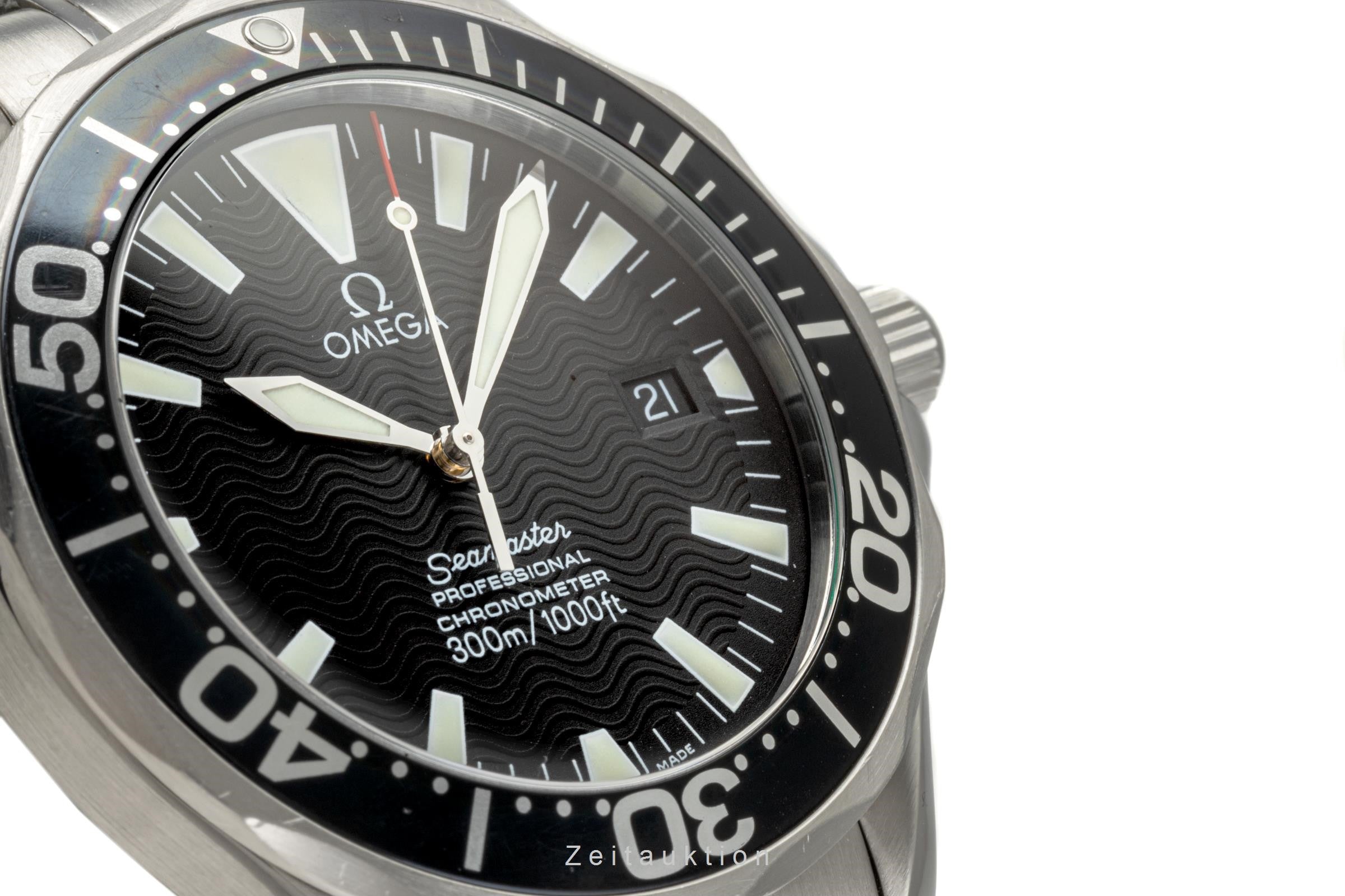 Omega Seamaster acier automatique montre pour hommes 168.1640, 2254.50.00  [2302100]