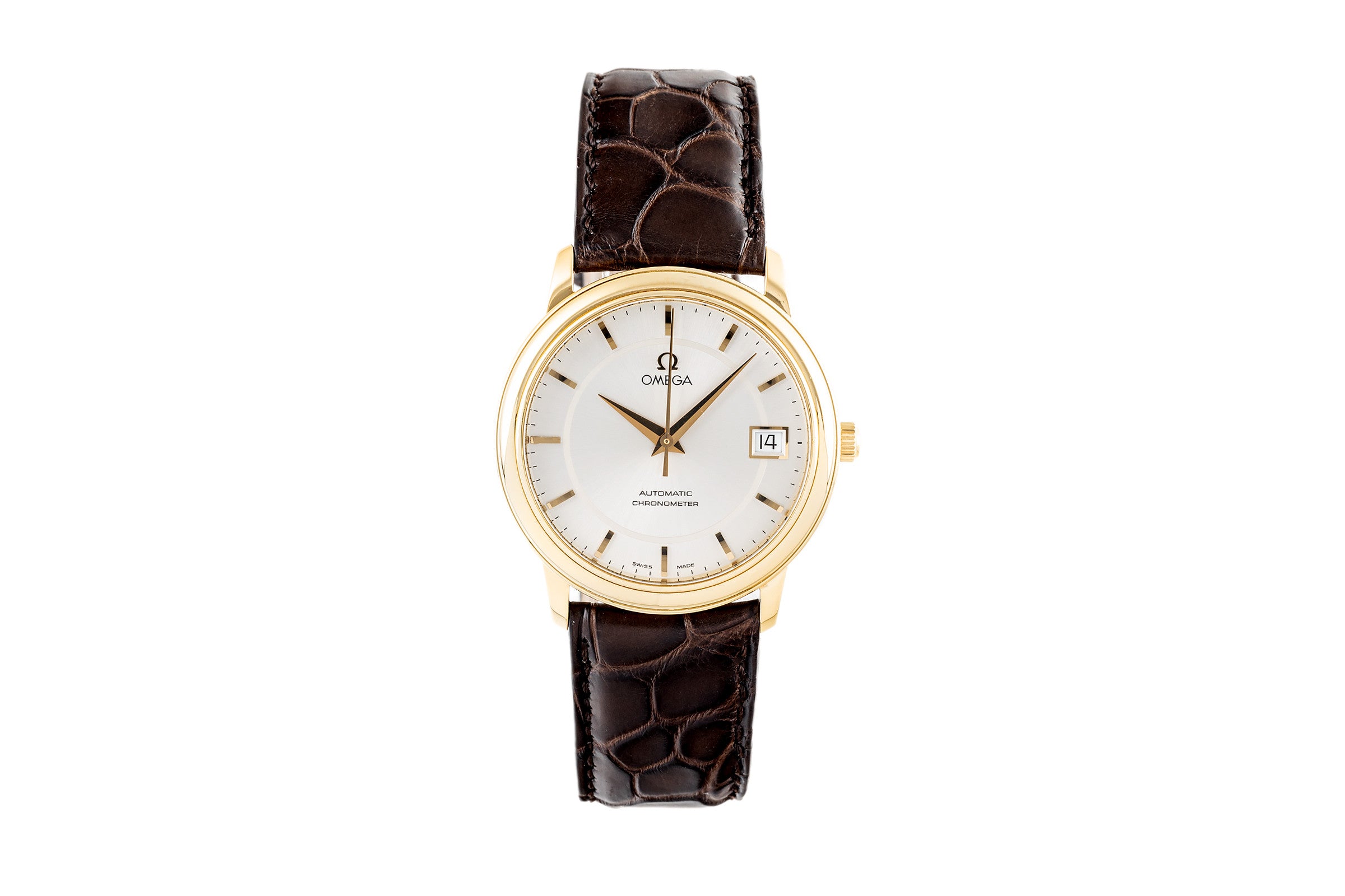 Omega De Ville 18 ct gold automatic Kal. 1120 Ref. 4600.31