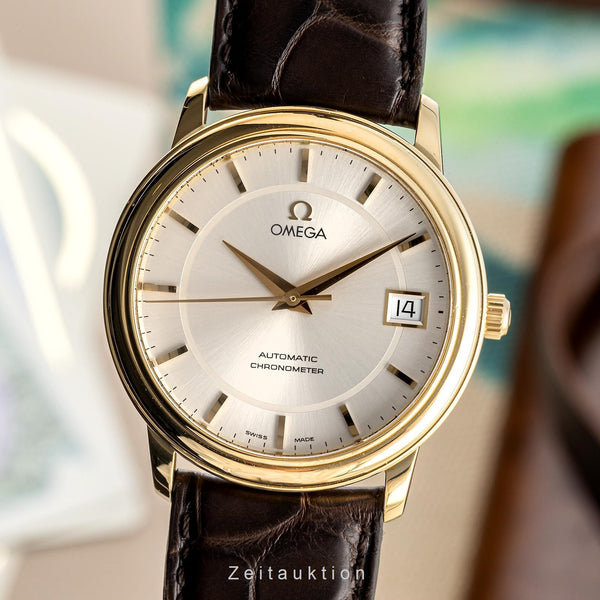 Oro Omega De Ville Automatico Omega De Ville 18 Ct Gold Automatic 1120