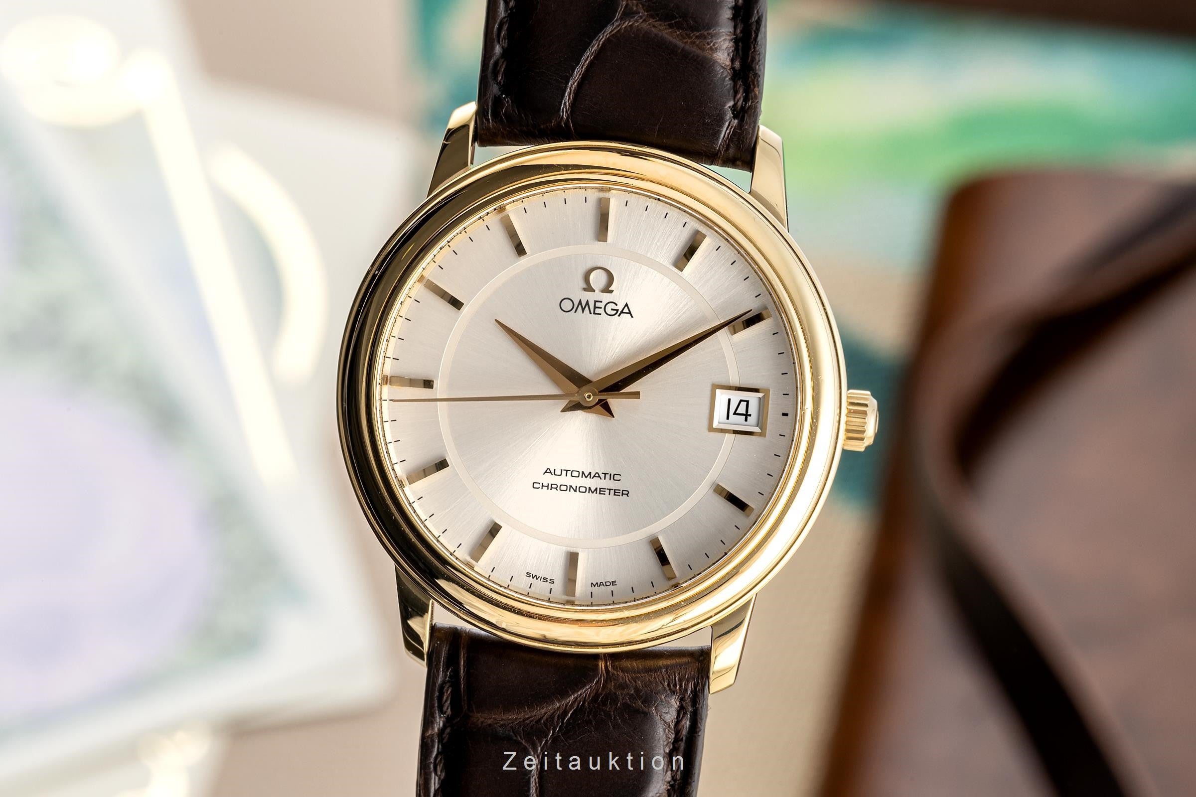 Omega De Ville 18 ct gold automatic men's watch 4600.31     168.1050 LP: 9300EUR  [2302122]
