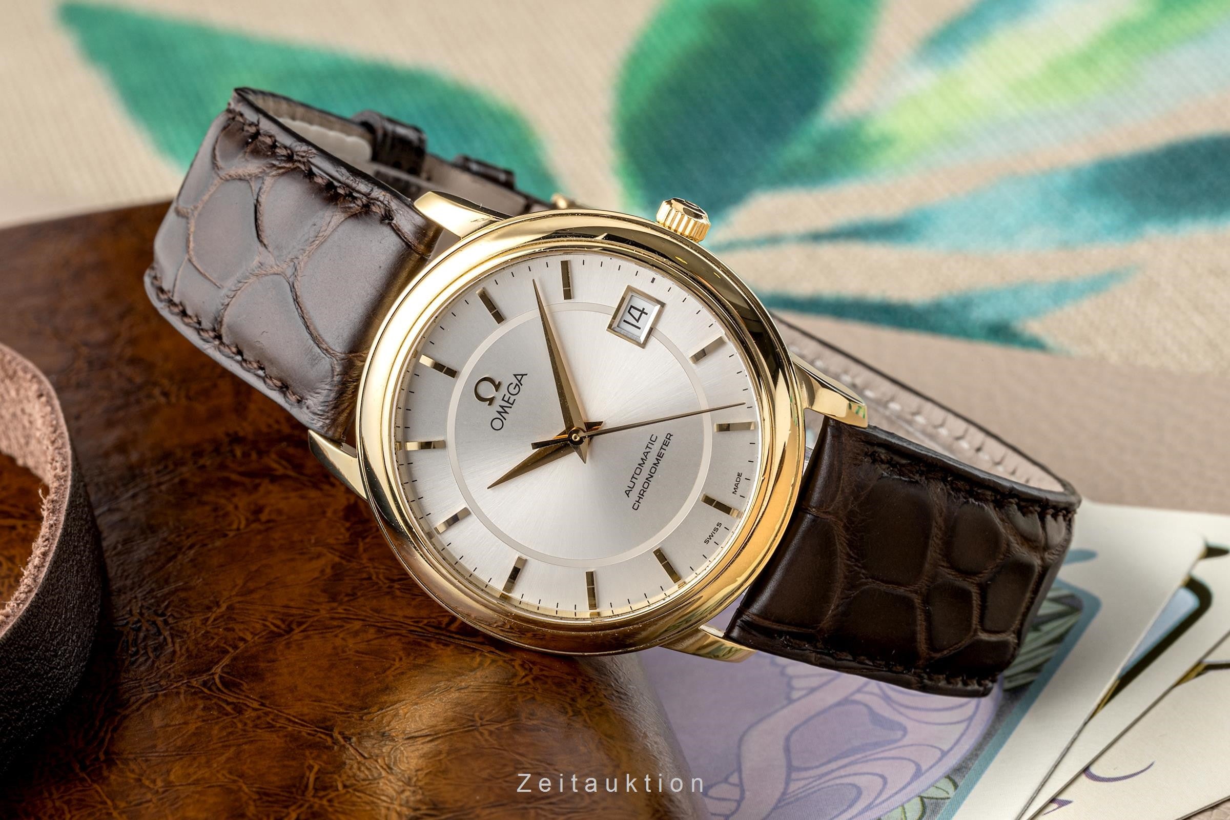 Omega De Ville 18 ct gold automatic Kal. 1120 Ref. 4600.31