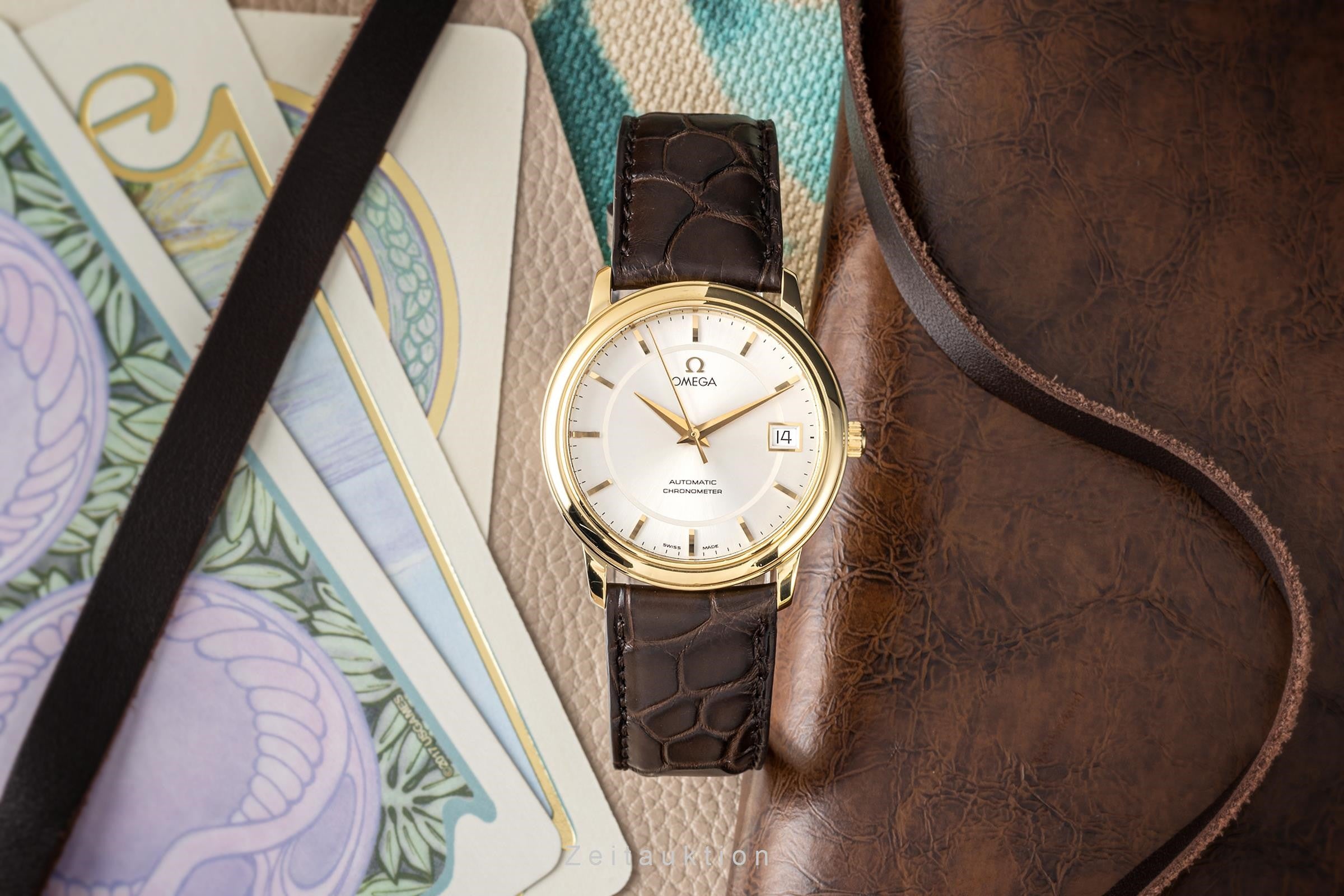 Omega De Ville 18 ct gold automatic Kal. 1120 Ref. 4600.31