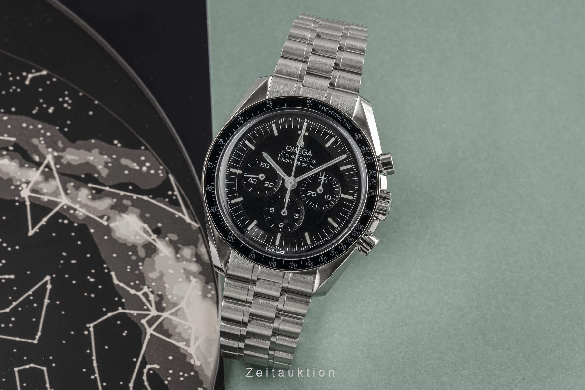 Omega Speedmaster Moonwatch chronograph steel manual winding men's watch 310.30.42.50.01.001 LP: 7400EUR  [2302161]