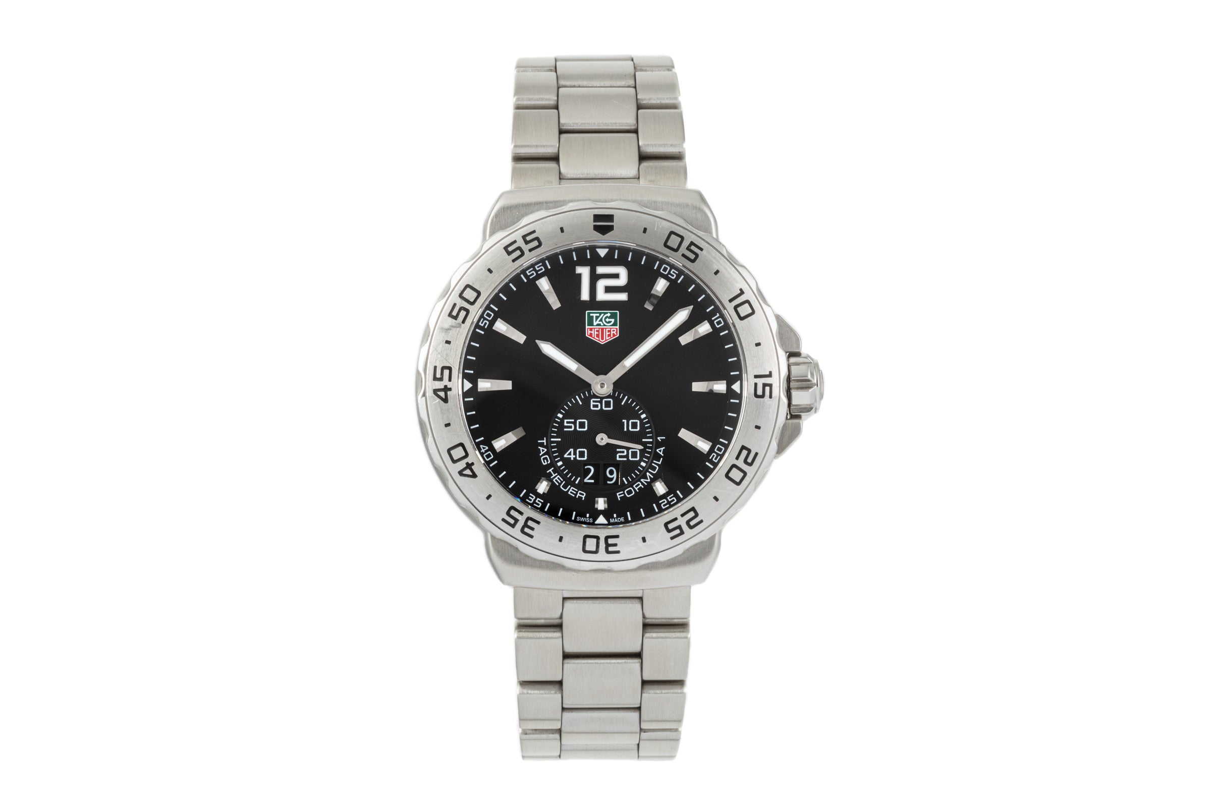 Tag Heuer Formula 1 acier quartz montre pour hommes WAU1112  [2302196]