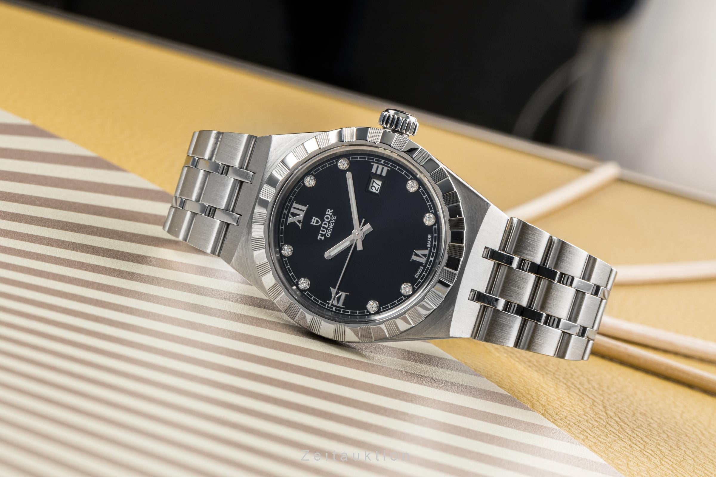 Tudor Royal acero automático reloj para damas  28300-0004 LP: 2980EUR  [2302197]