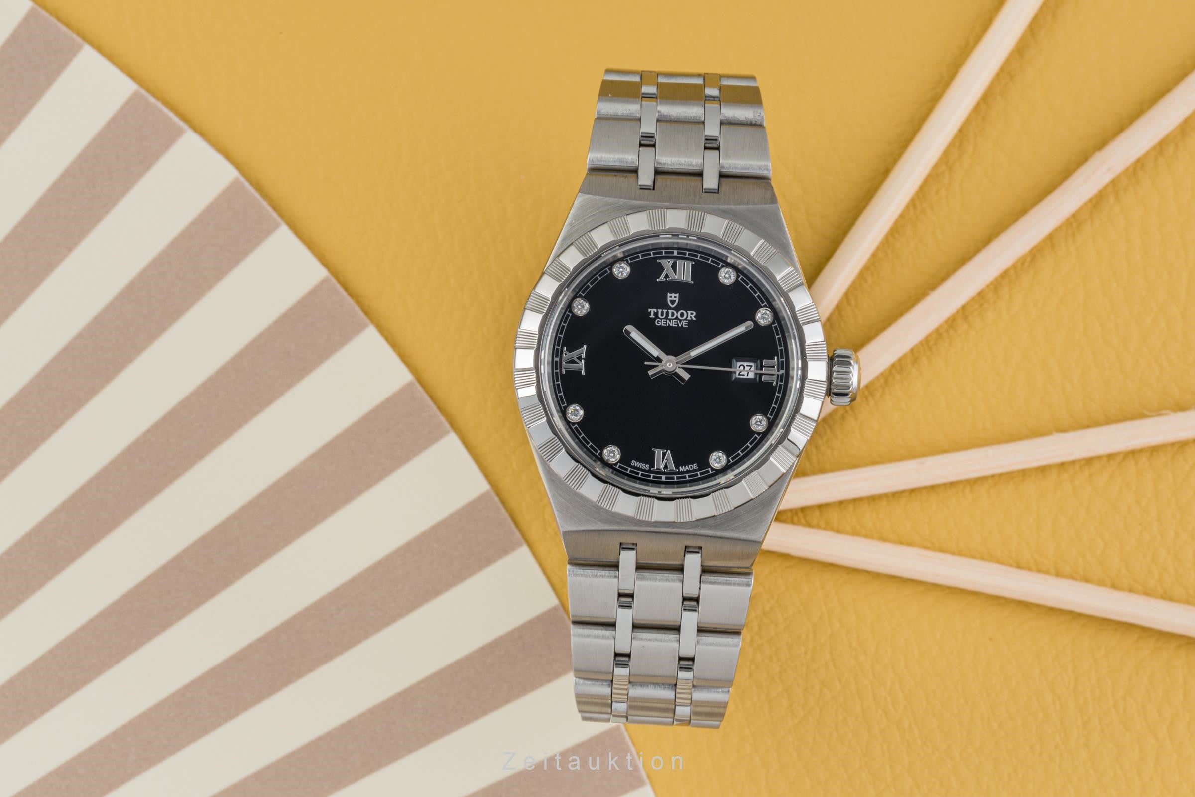 Tudor Royal acero automático reloj para damas  28300-0004 LP: 2980EUR  [2302197]