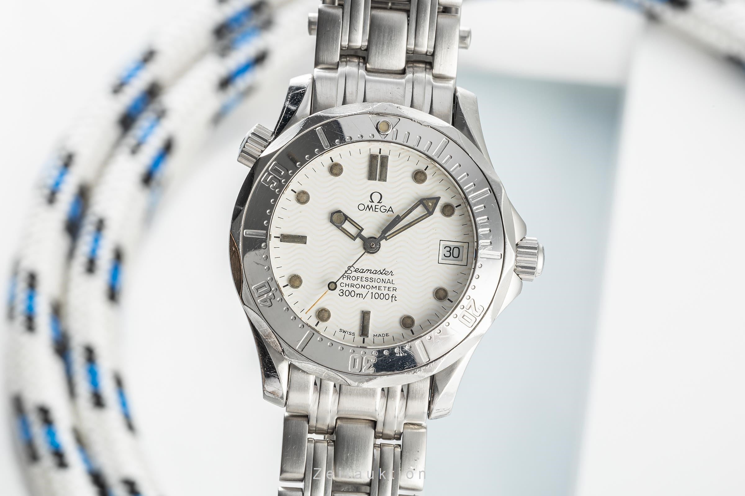 Omega Seamaster steel automatic men's watch 2552.20.00 LP: 6500EUR  [2302212]