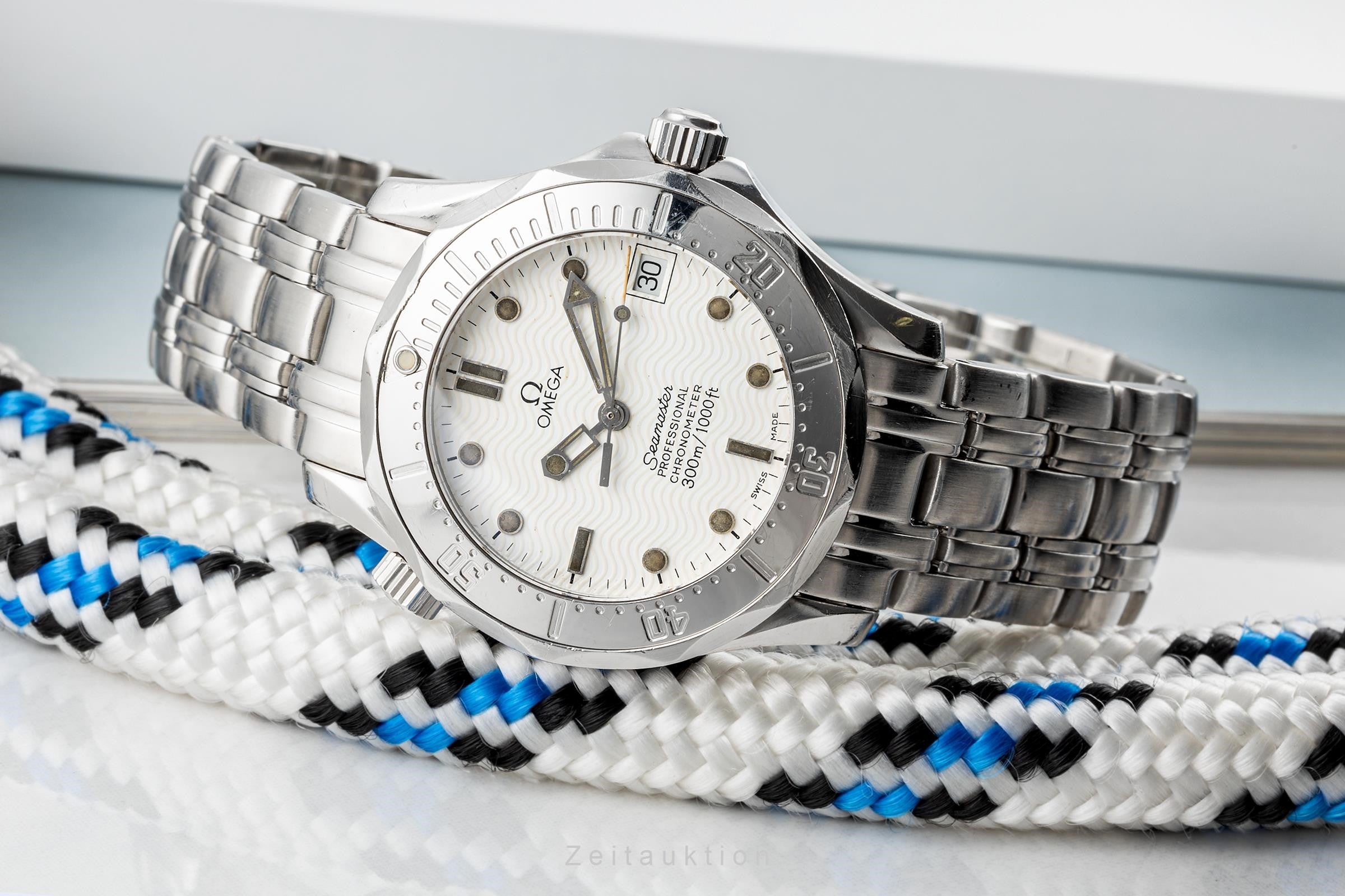 Omega Seamaster acciaio automatismo orologio da uomo 2552.20.00 LP: 6500EUR  [2302212]