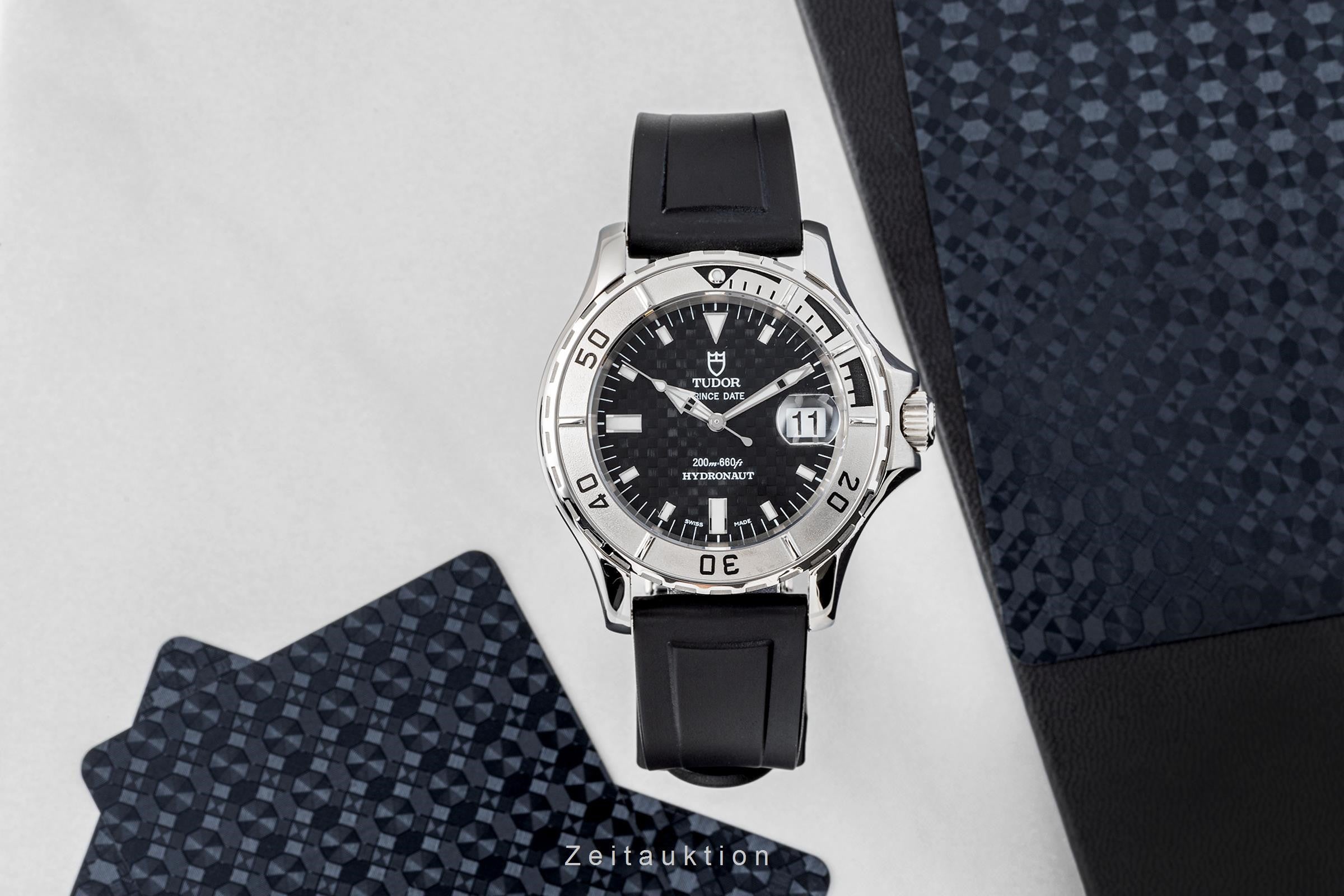 Tudor Prince Date Hydronaut Automatik Datum Stahl Herrenuhr Ref. 89190P [2302213]