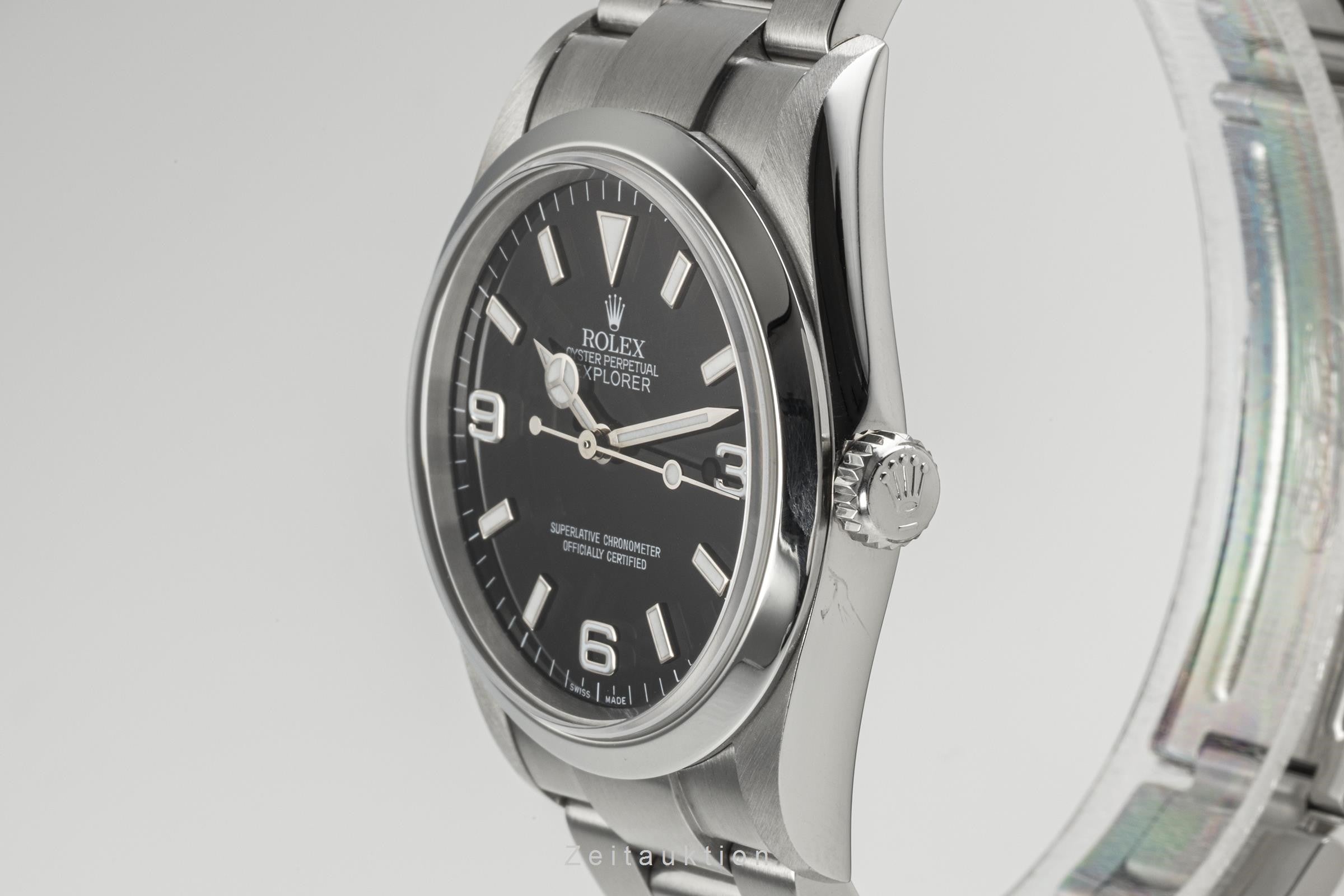 Rolex Explorer steel automatic men's watch 114270 LP: 7100EUR  [2302223]