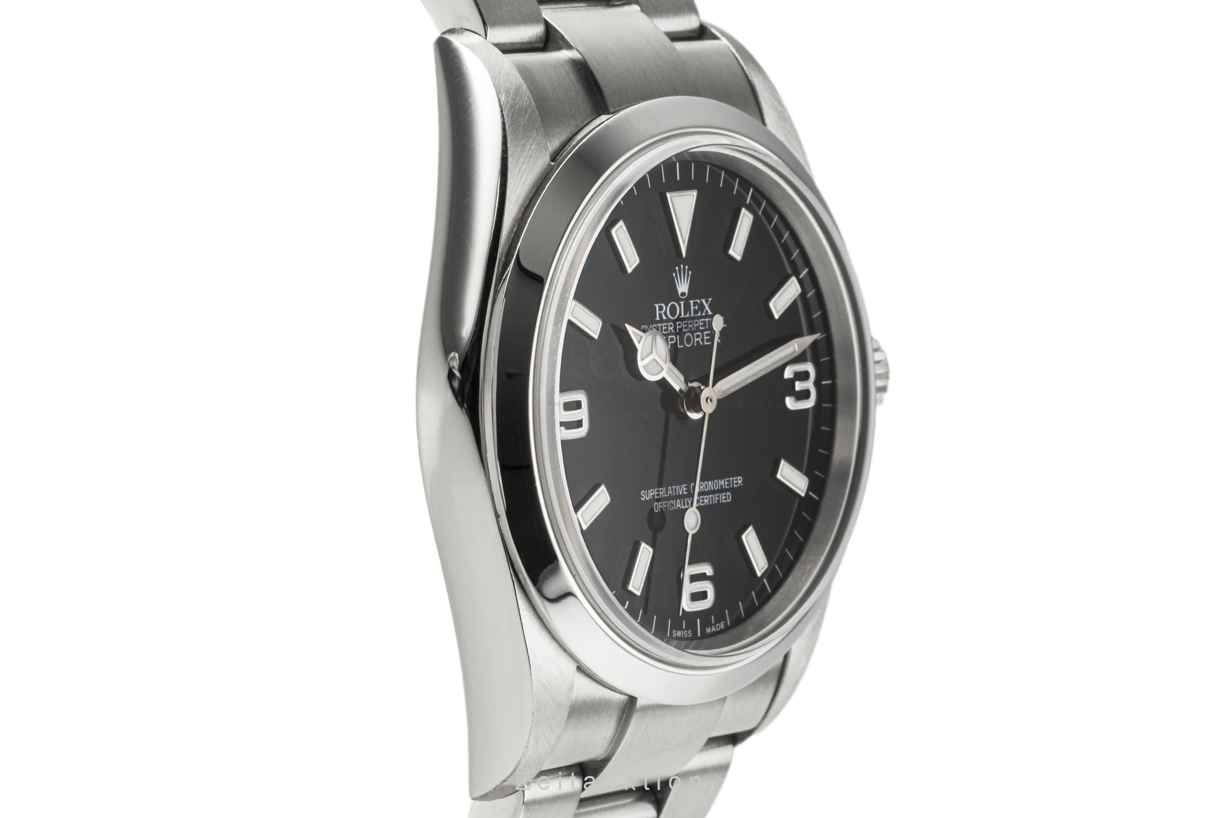 Rolex Explorer steel automatic men's watch 114270 LP: 7100EUR  [2302223]