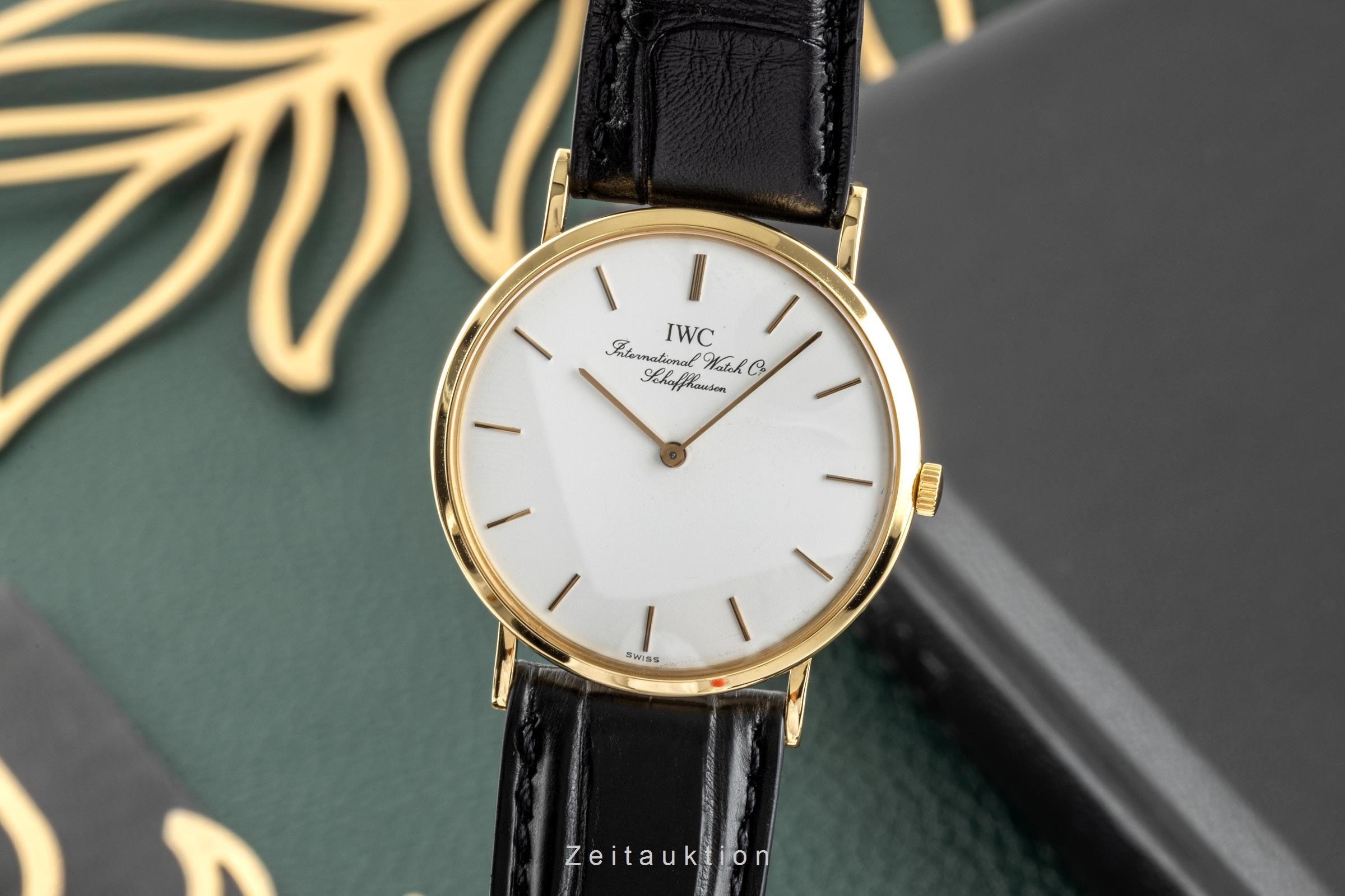IWC Portofino oro 18 ct carica manuale orologio da uomo IW2008  [2302237]
